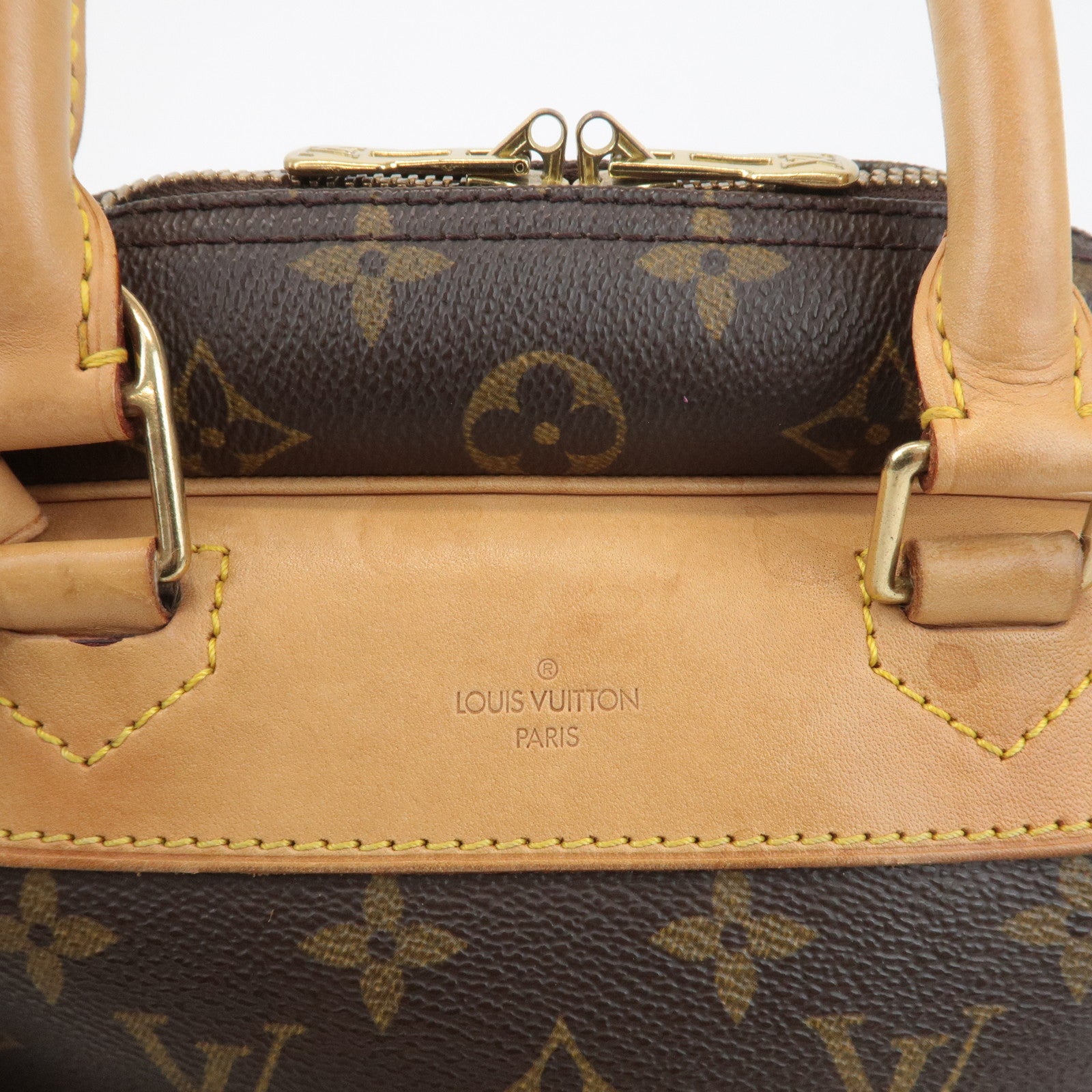 Louis Vuitton Monogram Deauville Hand Bag M47270