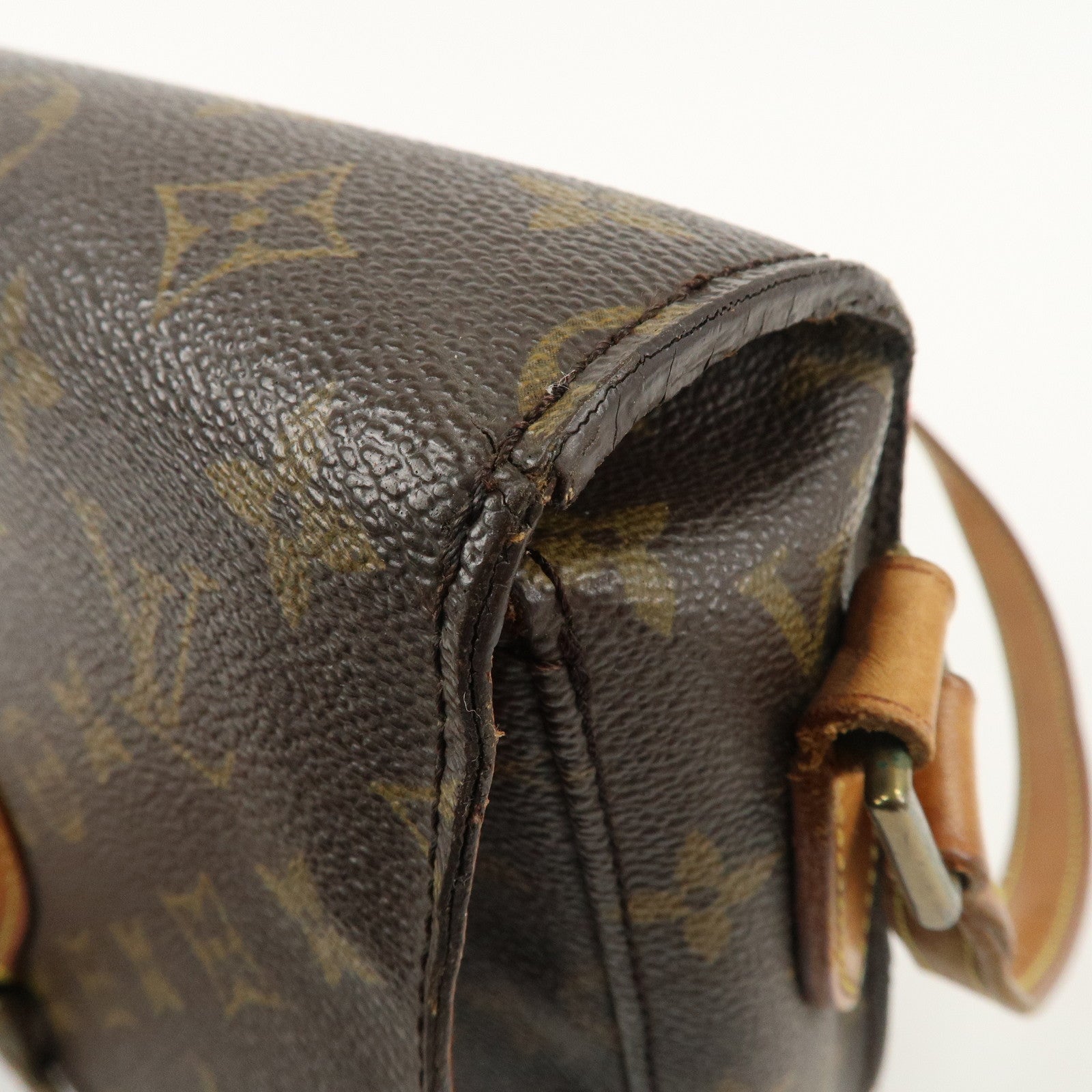 Louis Vuitton Monogram Saint Cloud GM Shoulder Bag Brown M51242