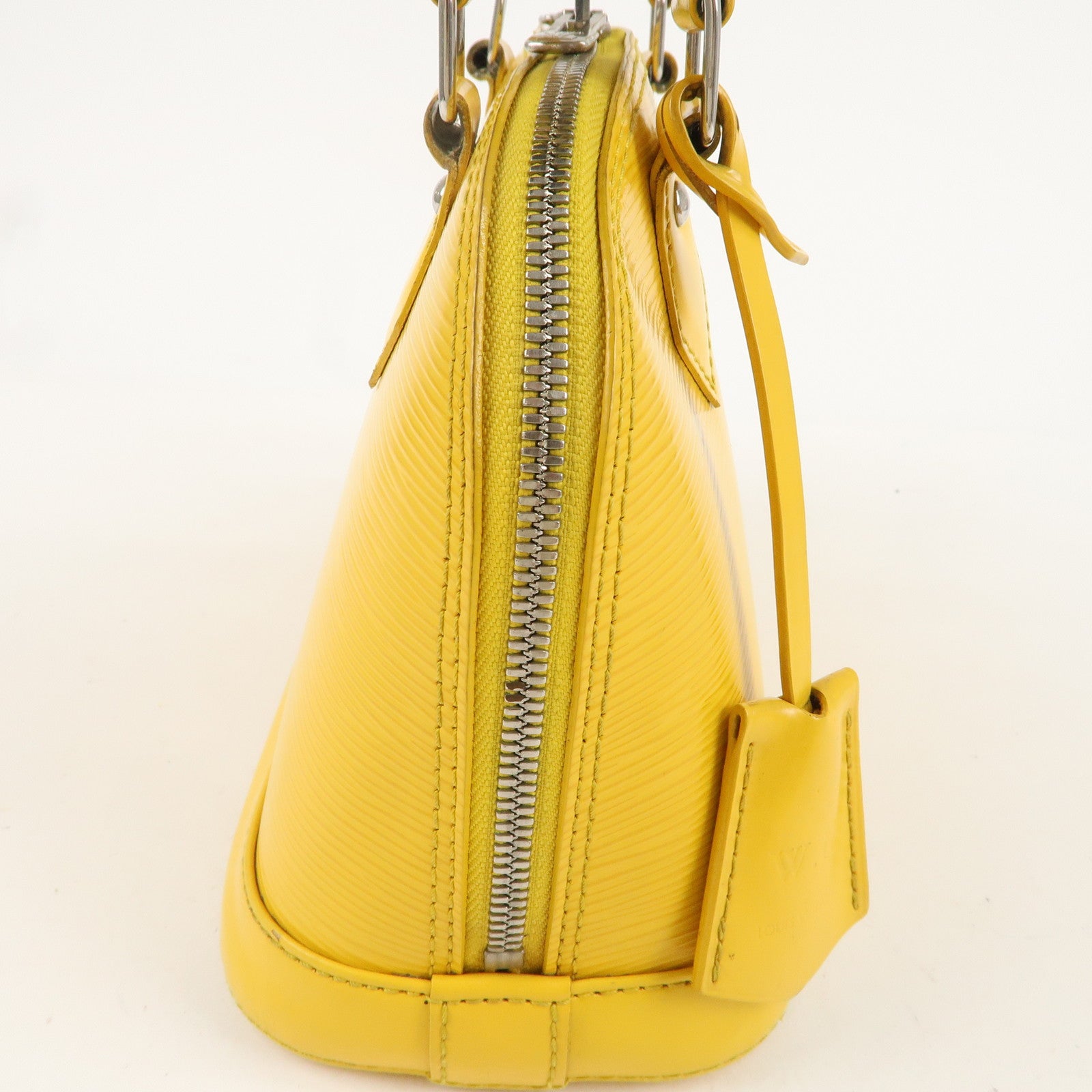 Louis Vuitton Epi Alma BB Hand Bag Citron M40866