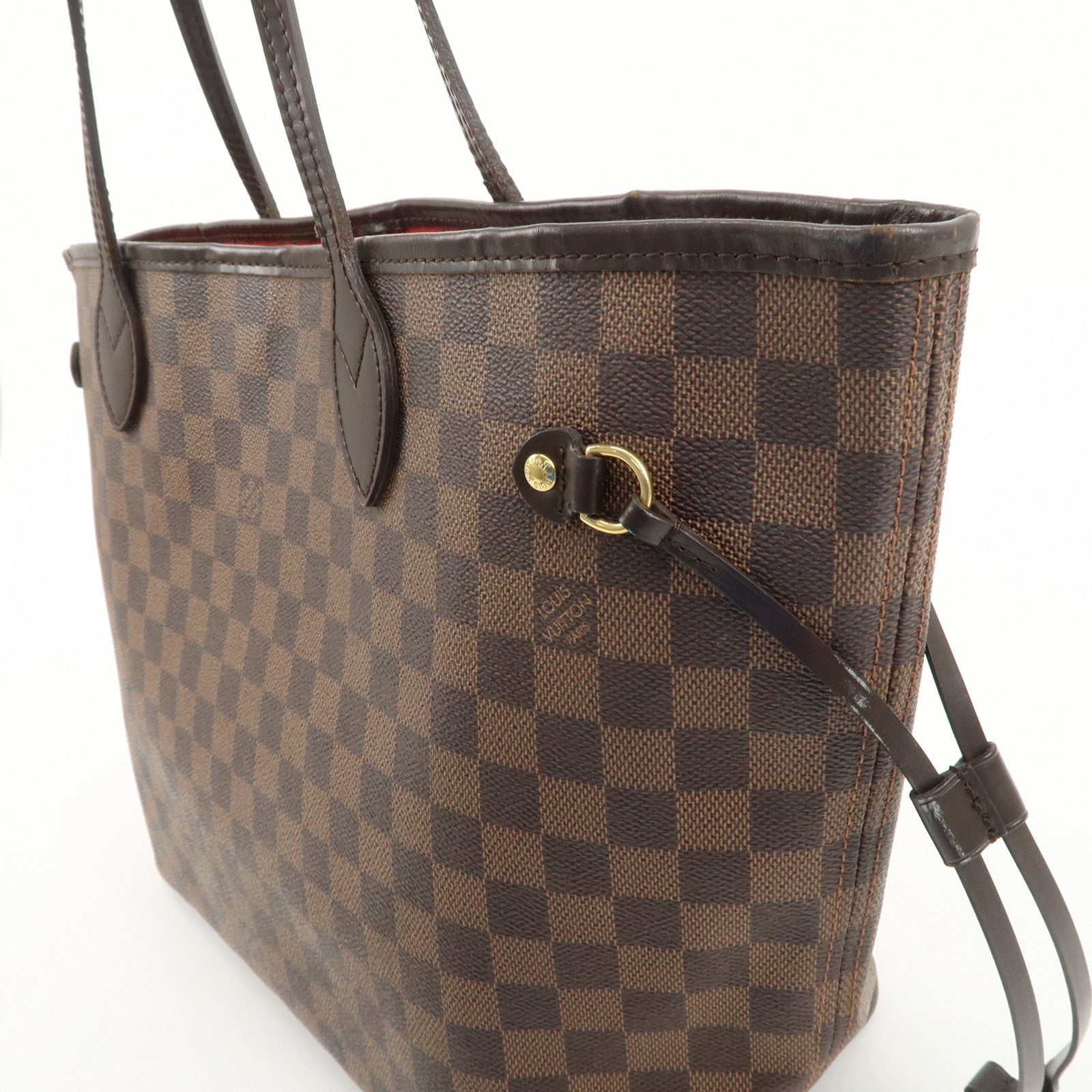 Louis Vuitton Damier Neverfull MM Tote Bag N51105 Used