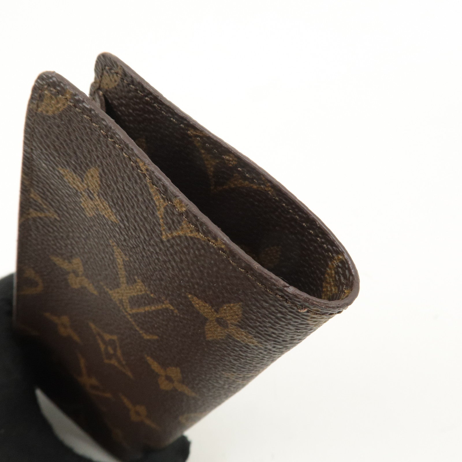 Louis Vuitton Monogram Set of 2 Glasses Case Brown M62962