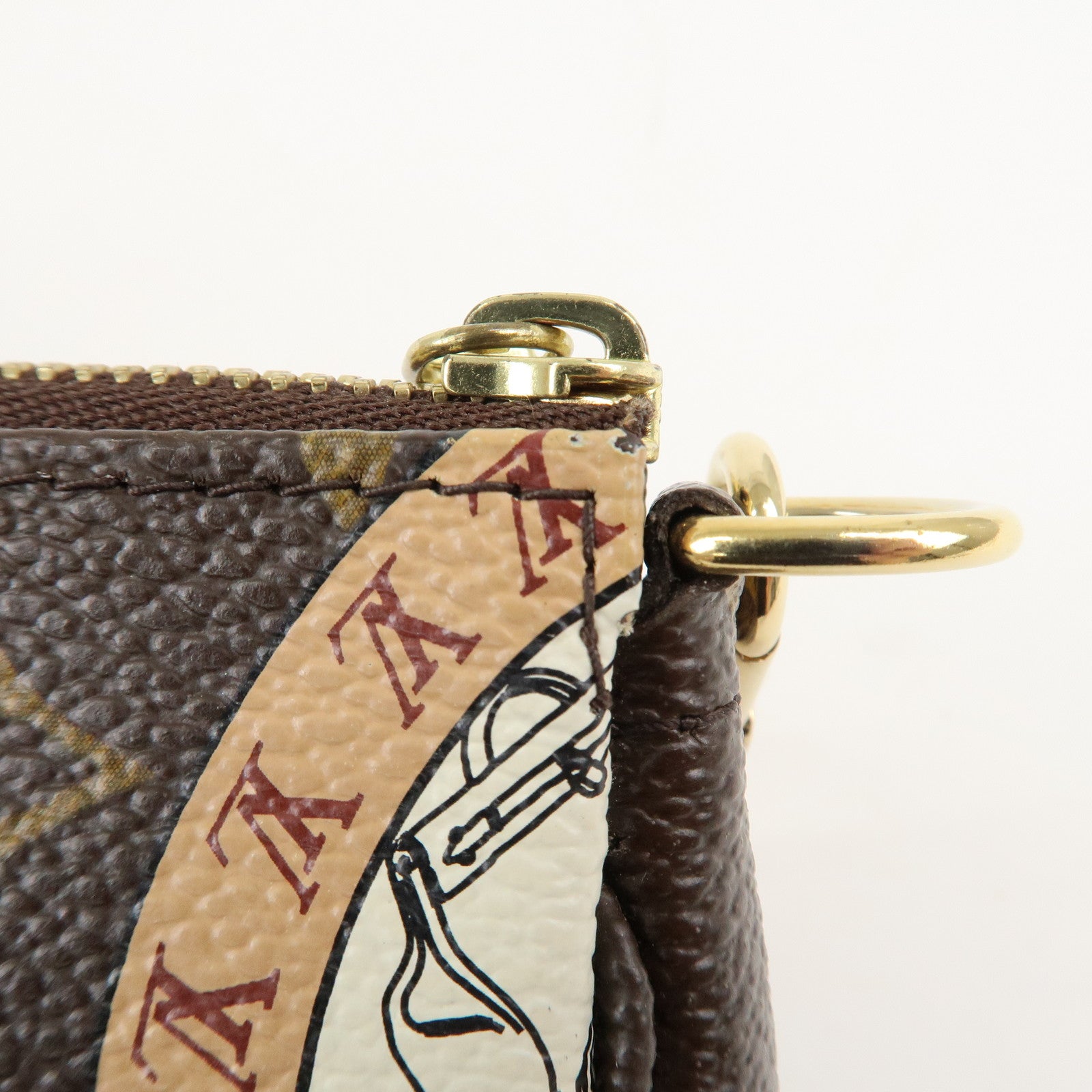 Louis Vuitton Monogram Patch Mini Pochette Accessoires M95804