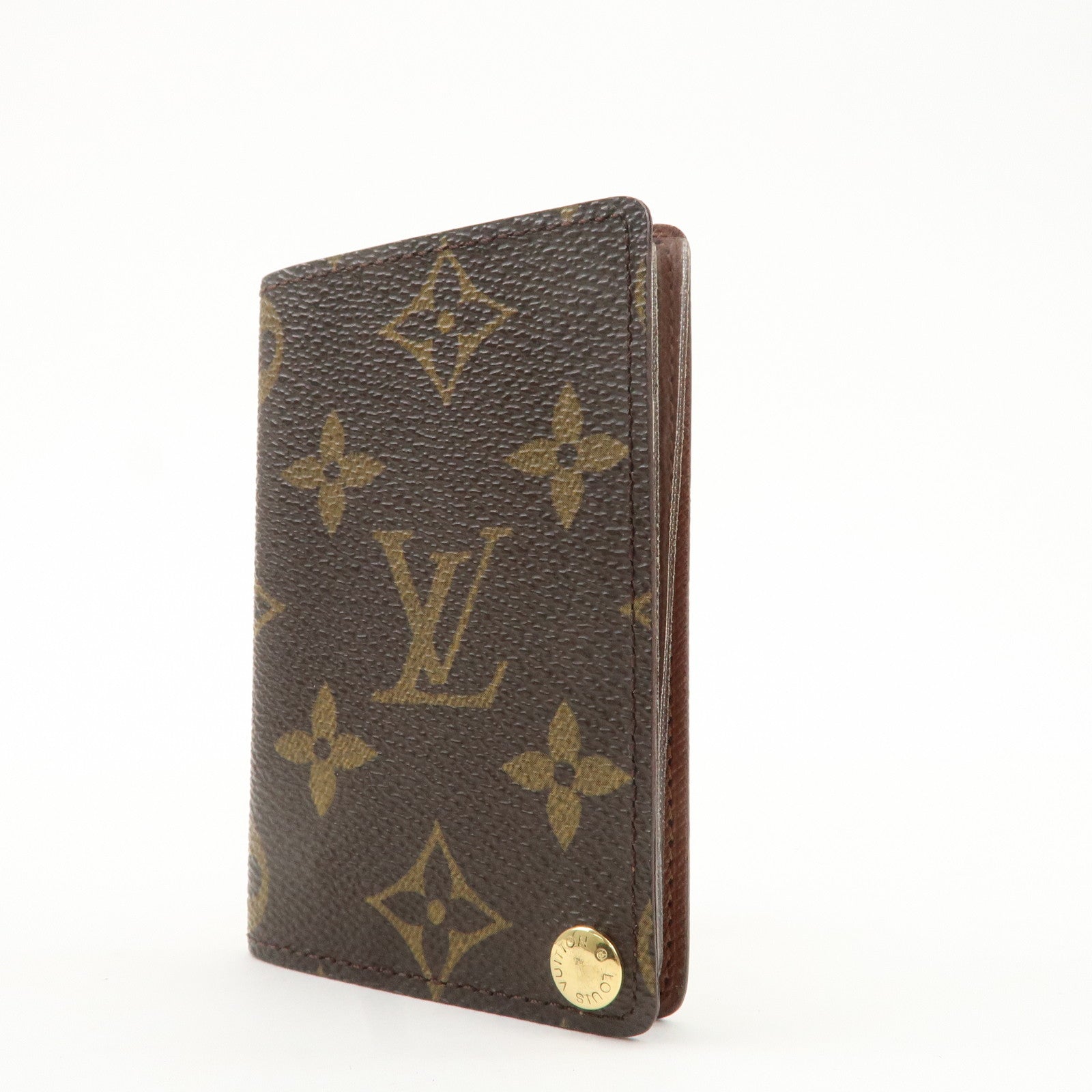 Louis Vuitton Monogram Set of 2 Canvas Card Case M60937 Used