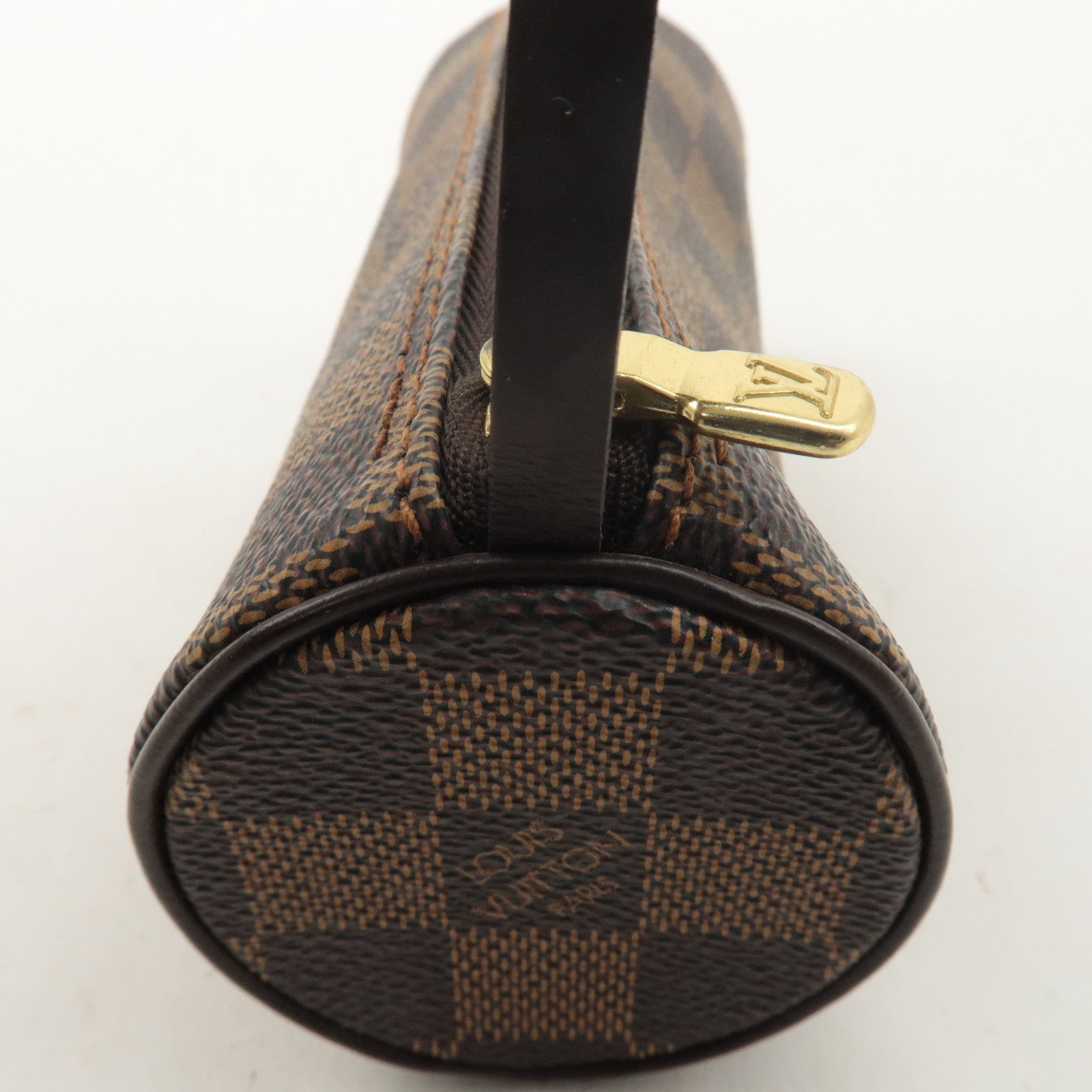 Louis Vuitton Damier Mini Pouch for Papillon Bag Brown