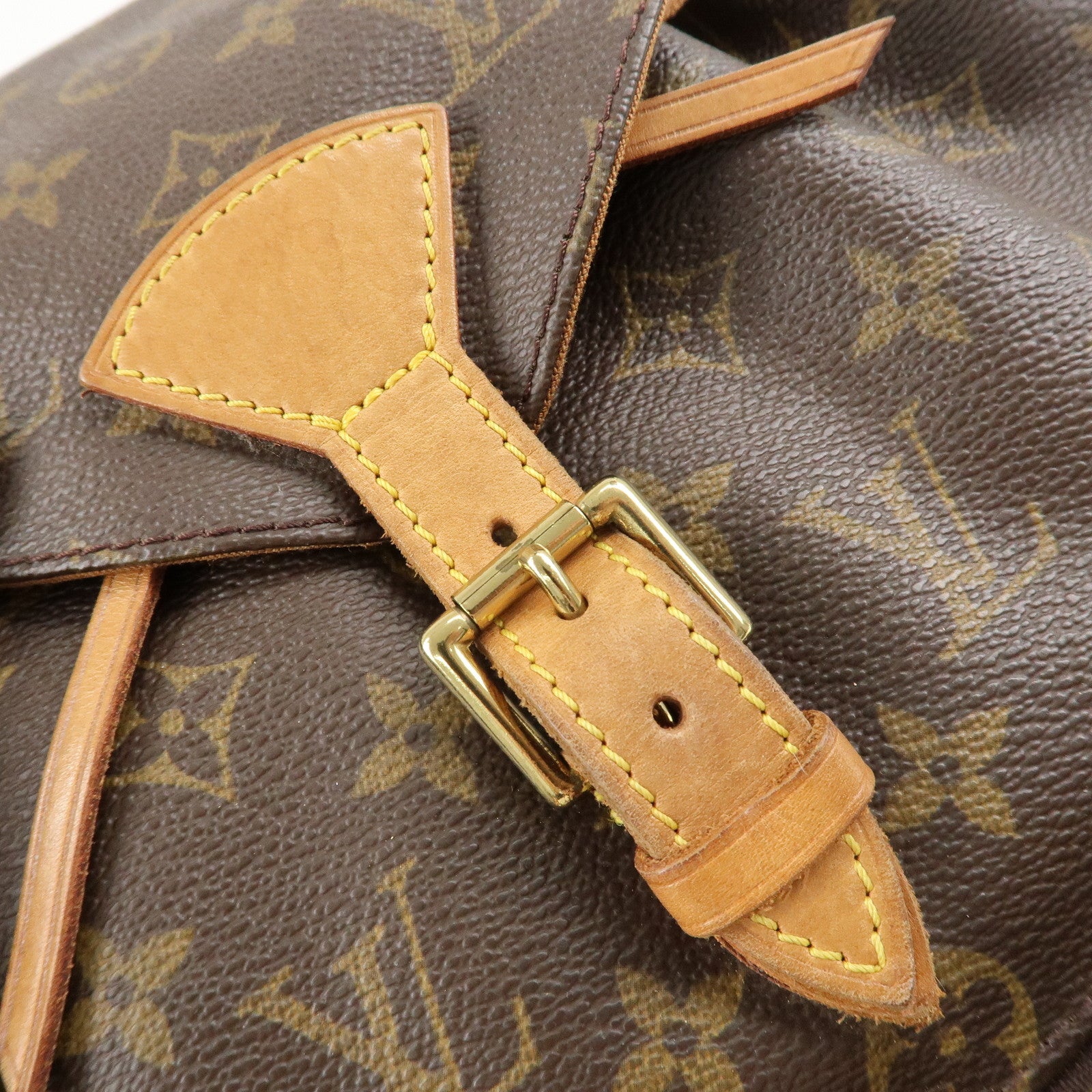 Louis Vuitton Monogram Montsouris MM Back Pack Bag M51136