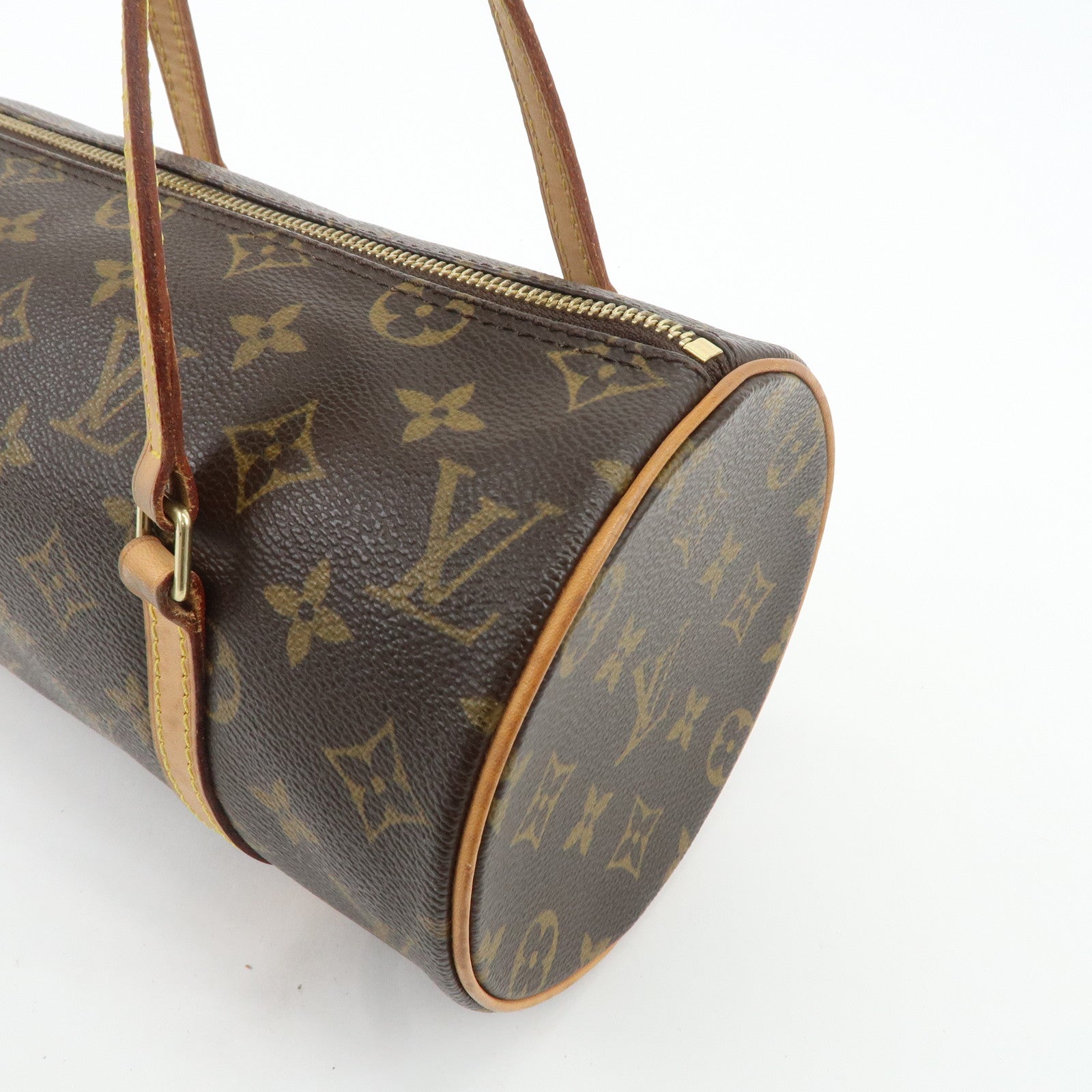 Louis Vuitton Monogram Papillon 26 Hand Bag New Style M51385 Used