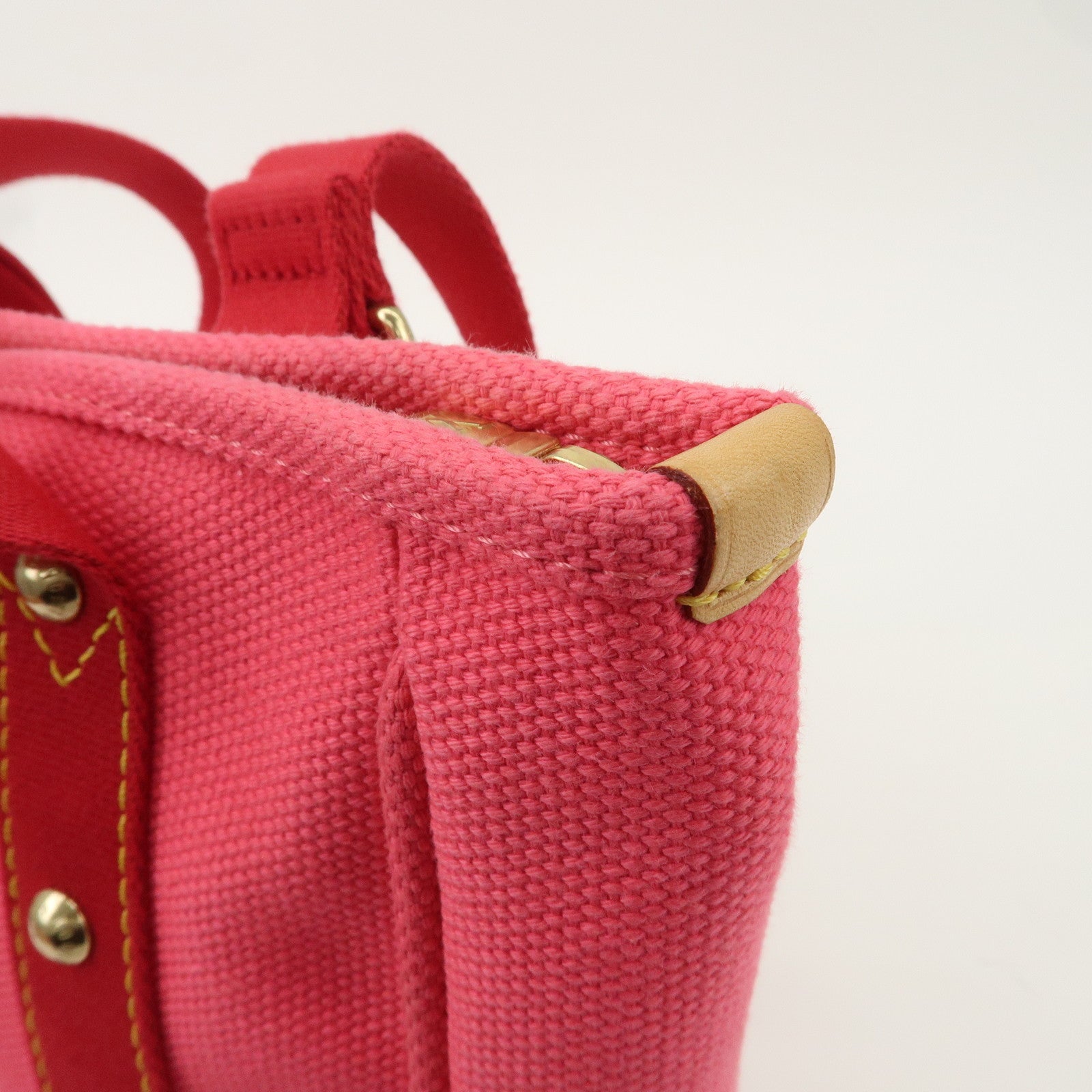 Louis Vuitton Antigua Cabas MM Tote Bag Rose M40085