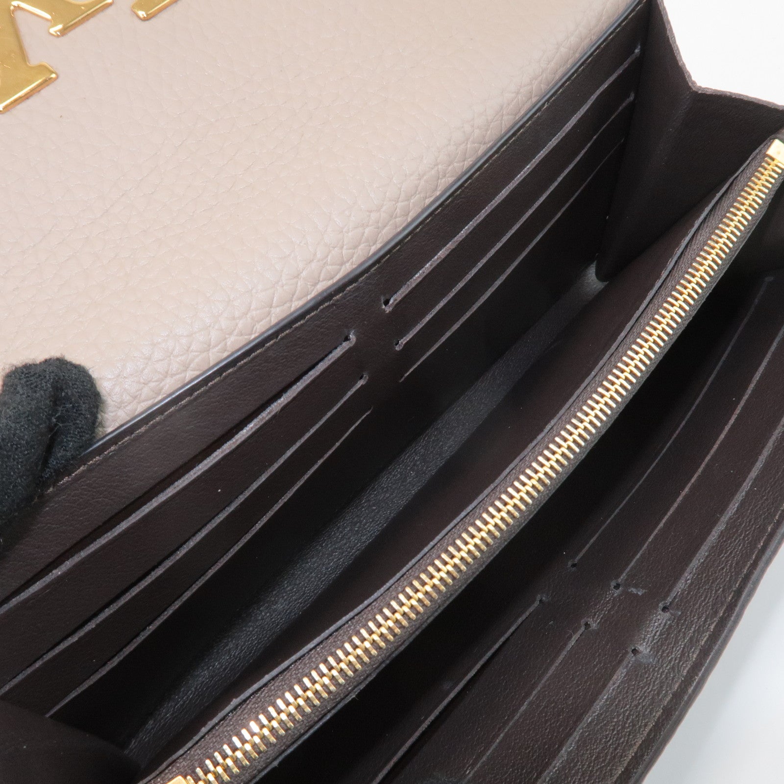 Louis Vuitton Portefeuille Capucines Long Wallet M61249 Gare Used