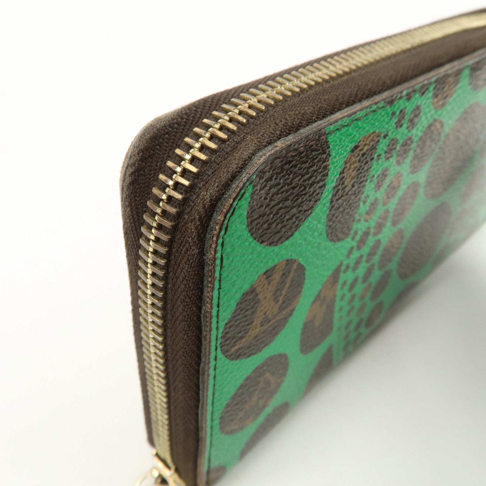 Louis Vuitton Monogram Pumpkin Dot Zippy Wallet Yayoikusama M60451