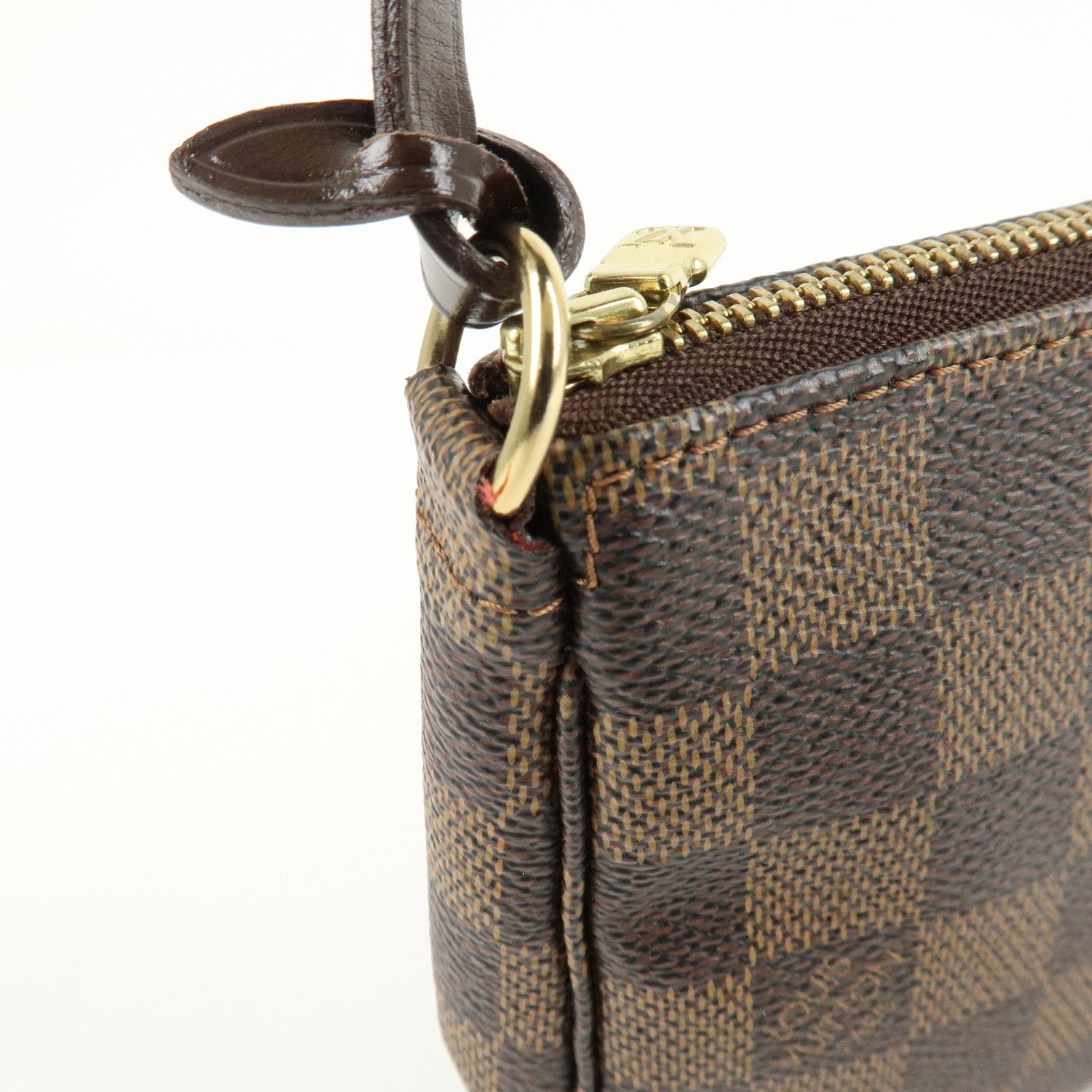 Louis Vuitton Damier Pochette Accessoires Pouch Hand Bag N51985 Used