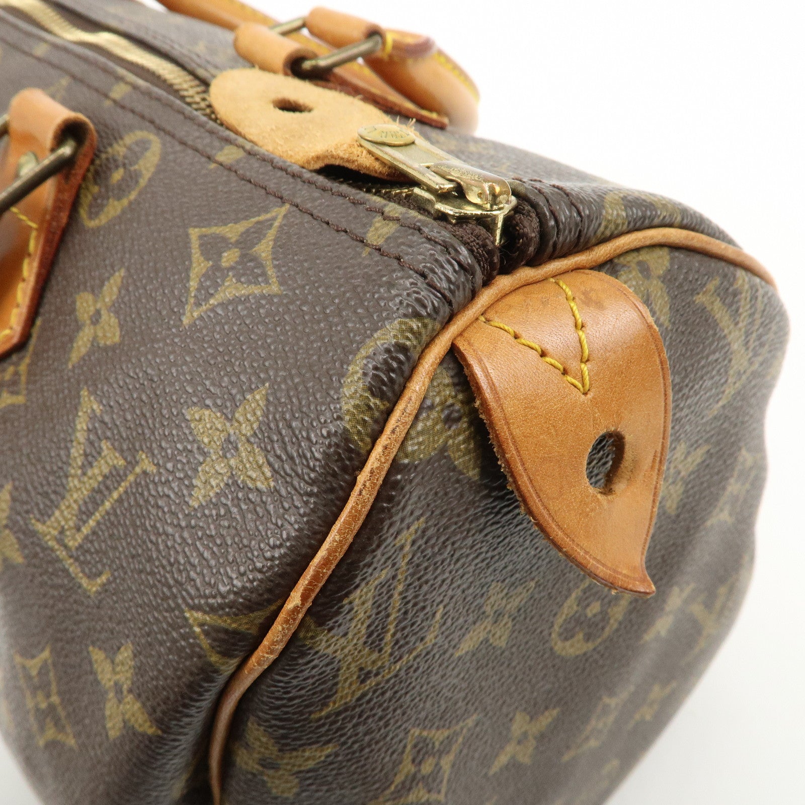 Louis Vuitton Monogram Speedy 30 Hand Bag Boston Bag M41526 Used