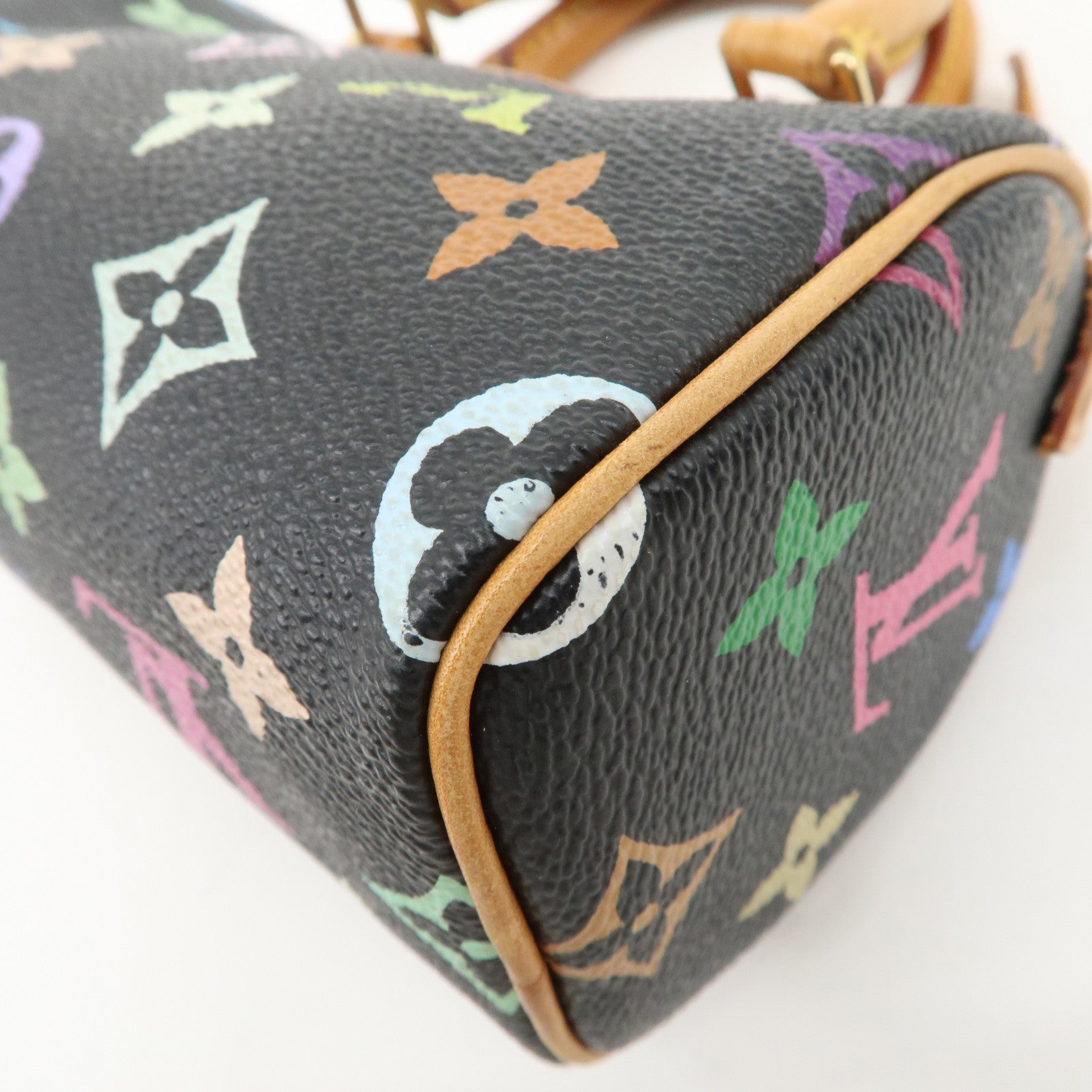 Louis Vuitton Monogram Multicolor Mini Speedy J00145 M92644 Used