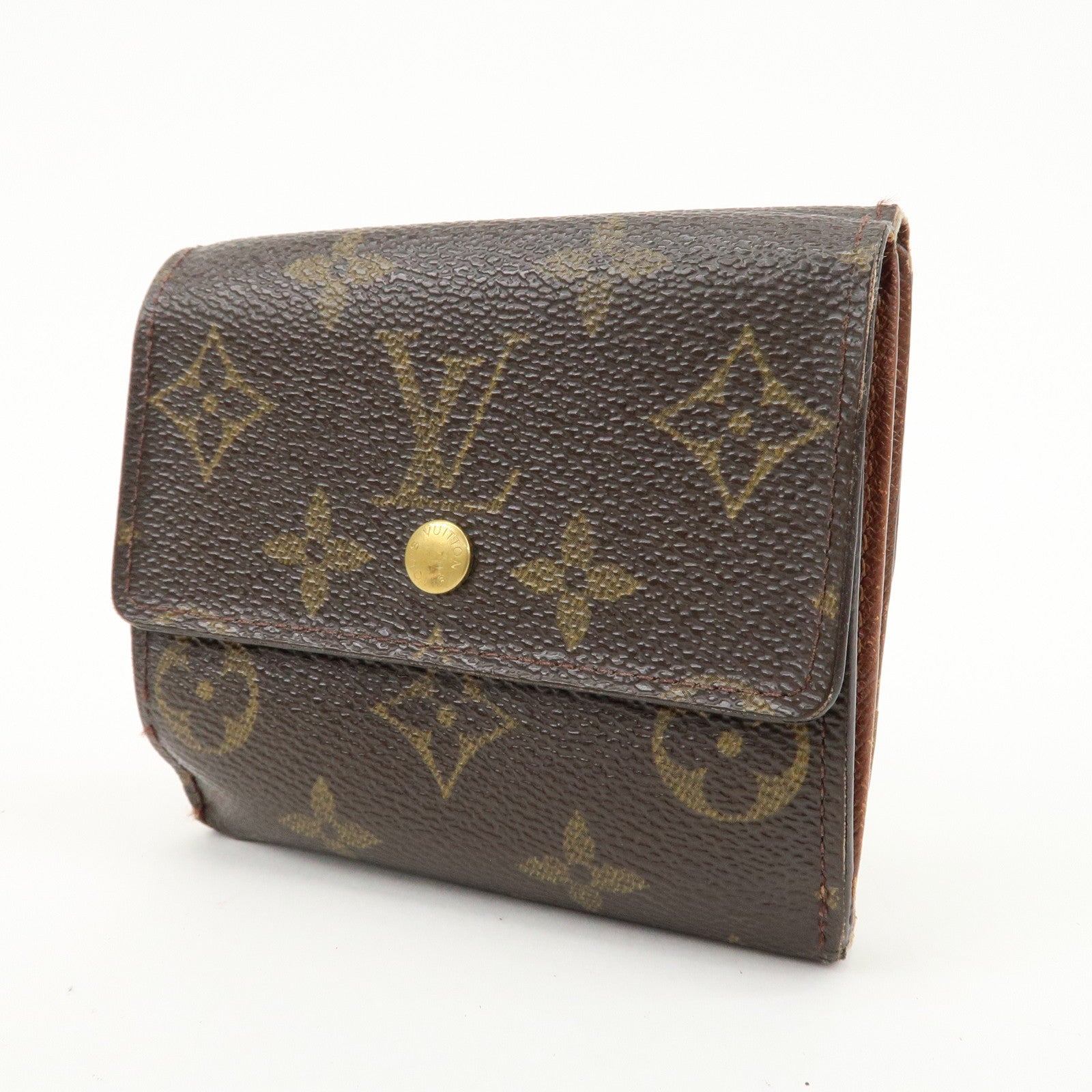 Louis Vuitton Monogram Set of 2 Bi-fold Wallet Brown M61654