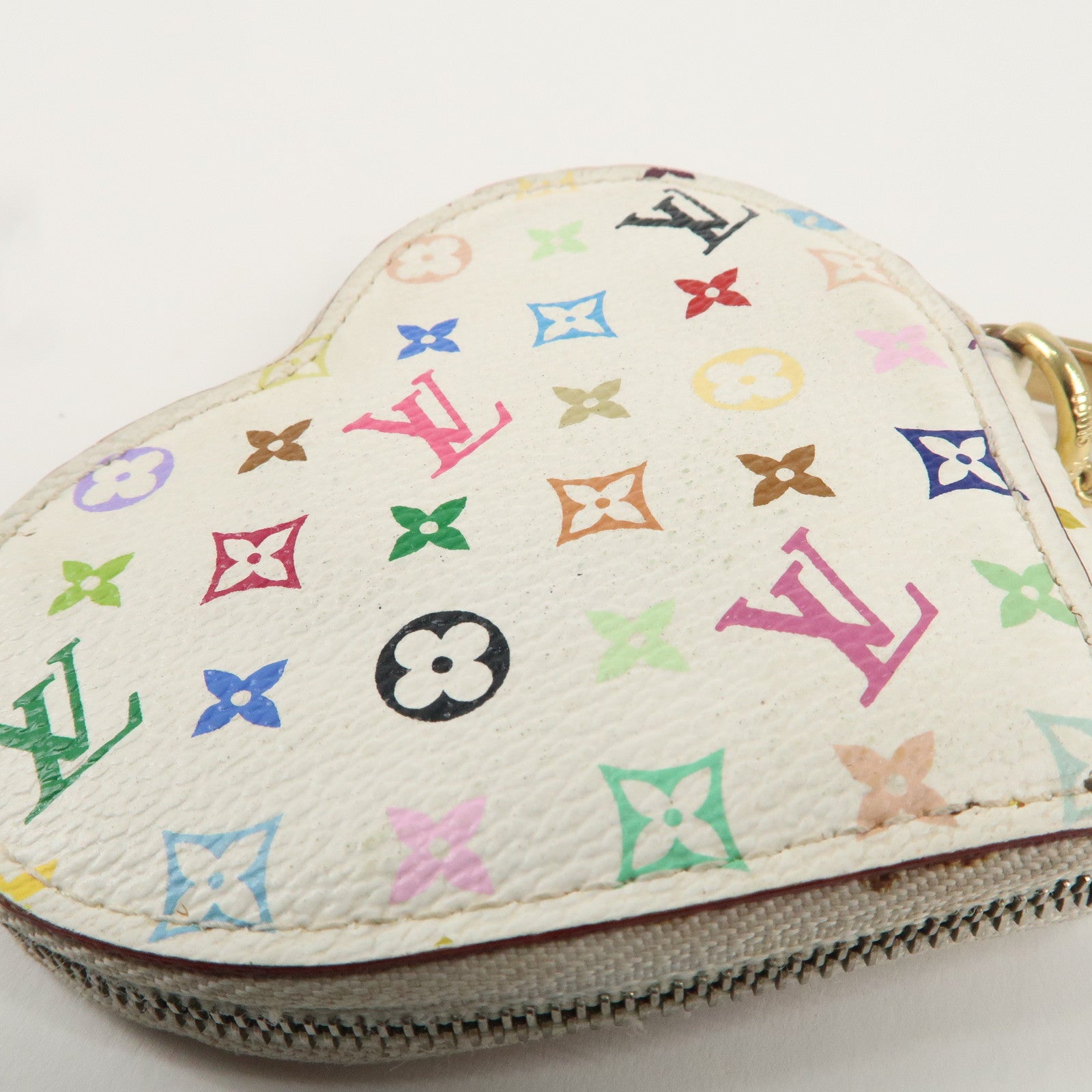 Louis Vuitton Monogram Multi Color Porte Monnaie Coeur M60040