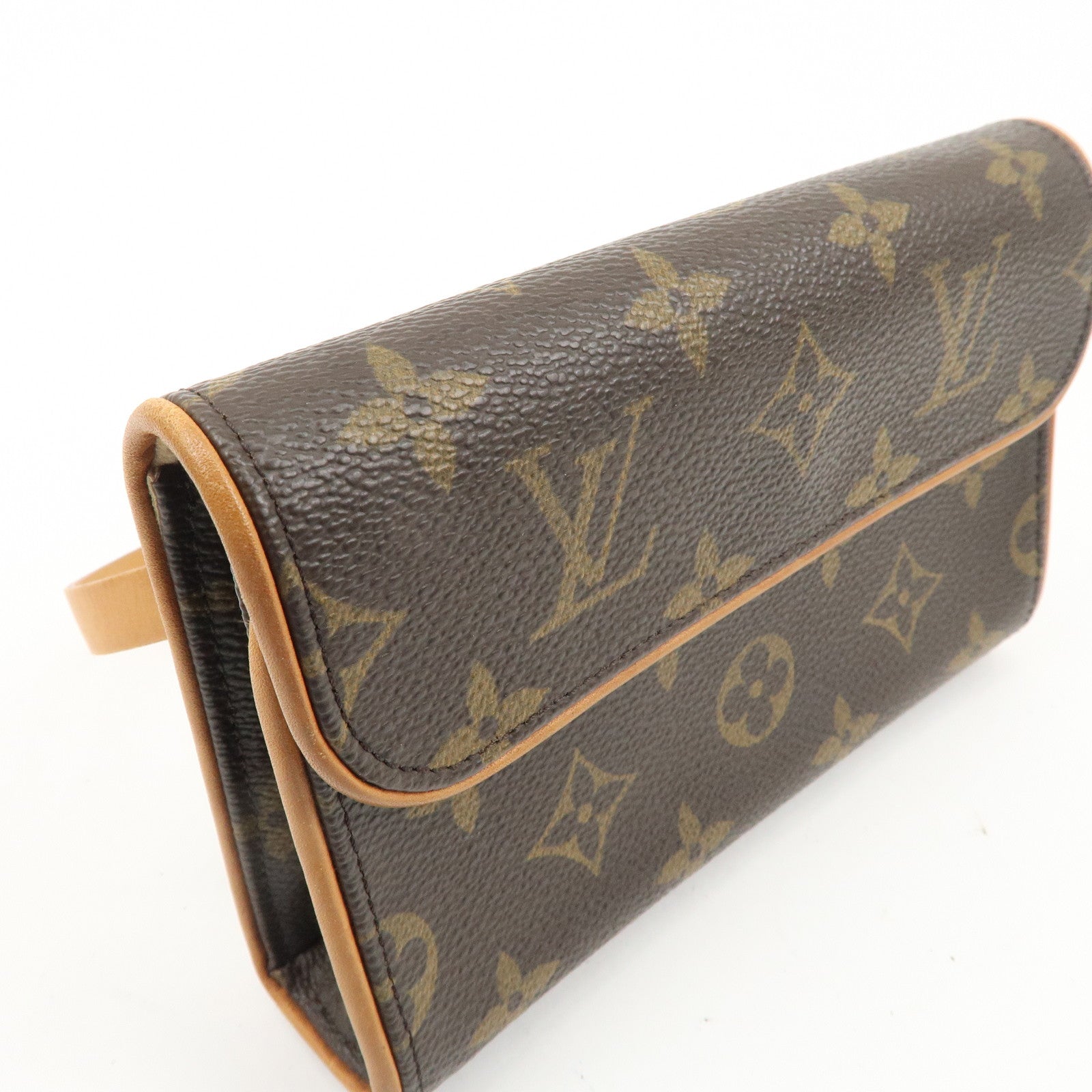 Louis Vuitton Monogram Pochette Florentine Waist Bag BeltXS M51855 Used