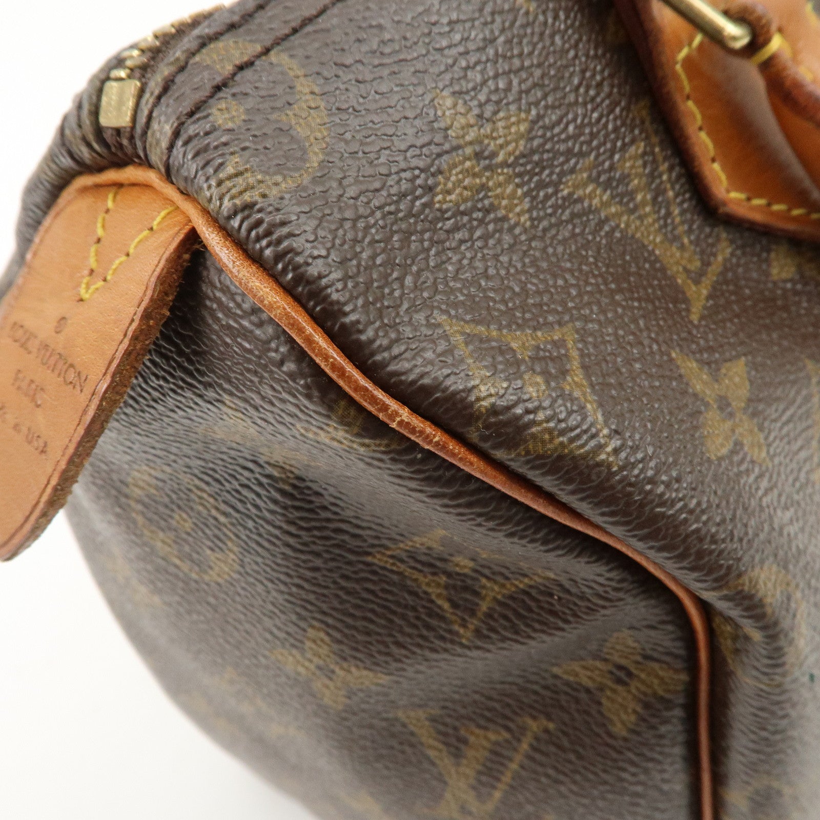 Louis Vuitton Monogram Speedy 25 Hand Bag Boston Bag M41528