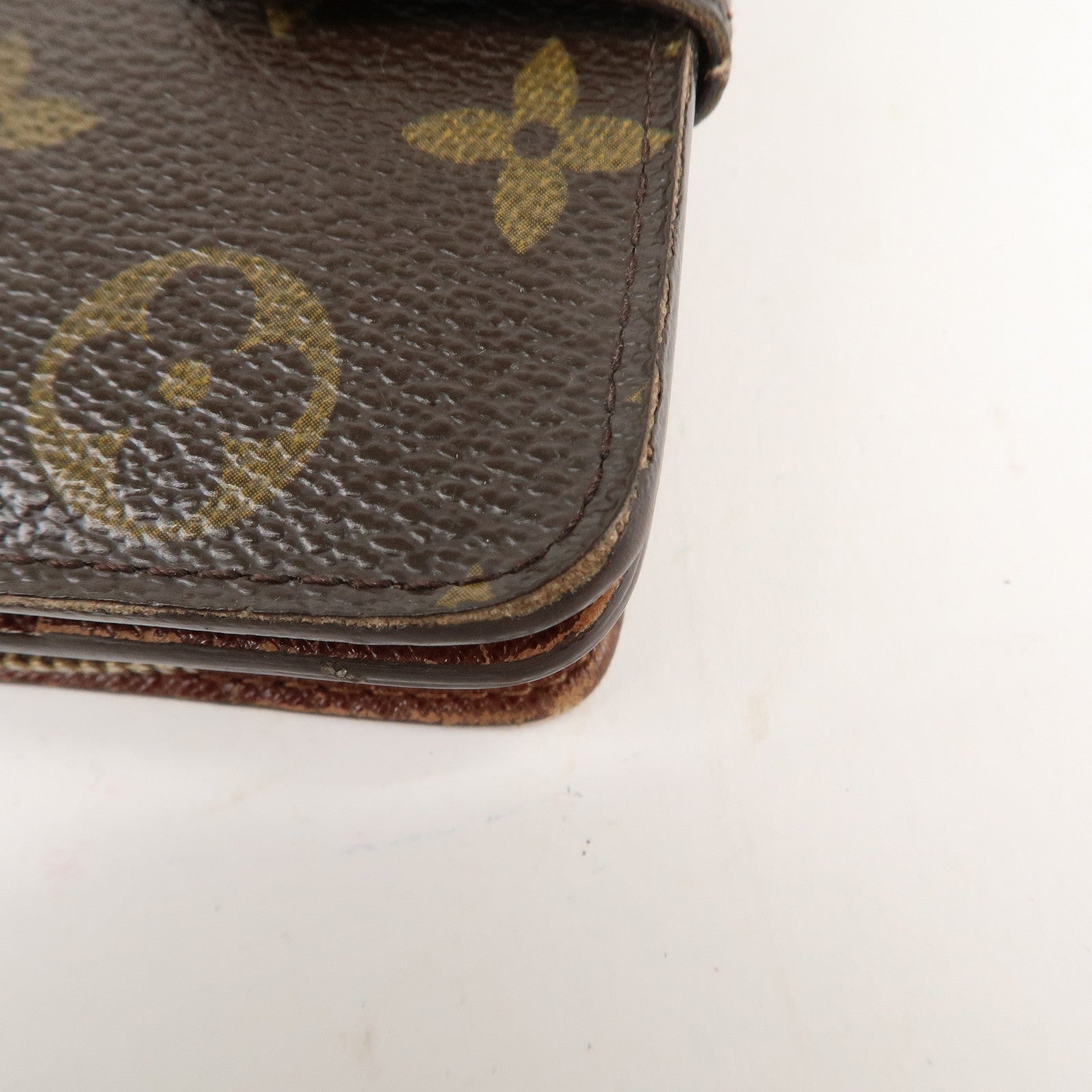 Louis Vuitton Monogram Set Of 2 Compact Zip Small Wallet M61667