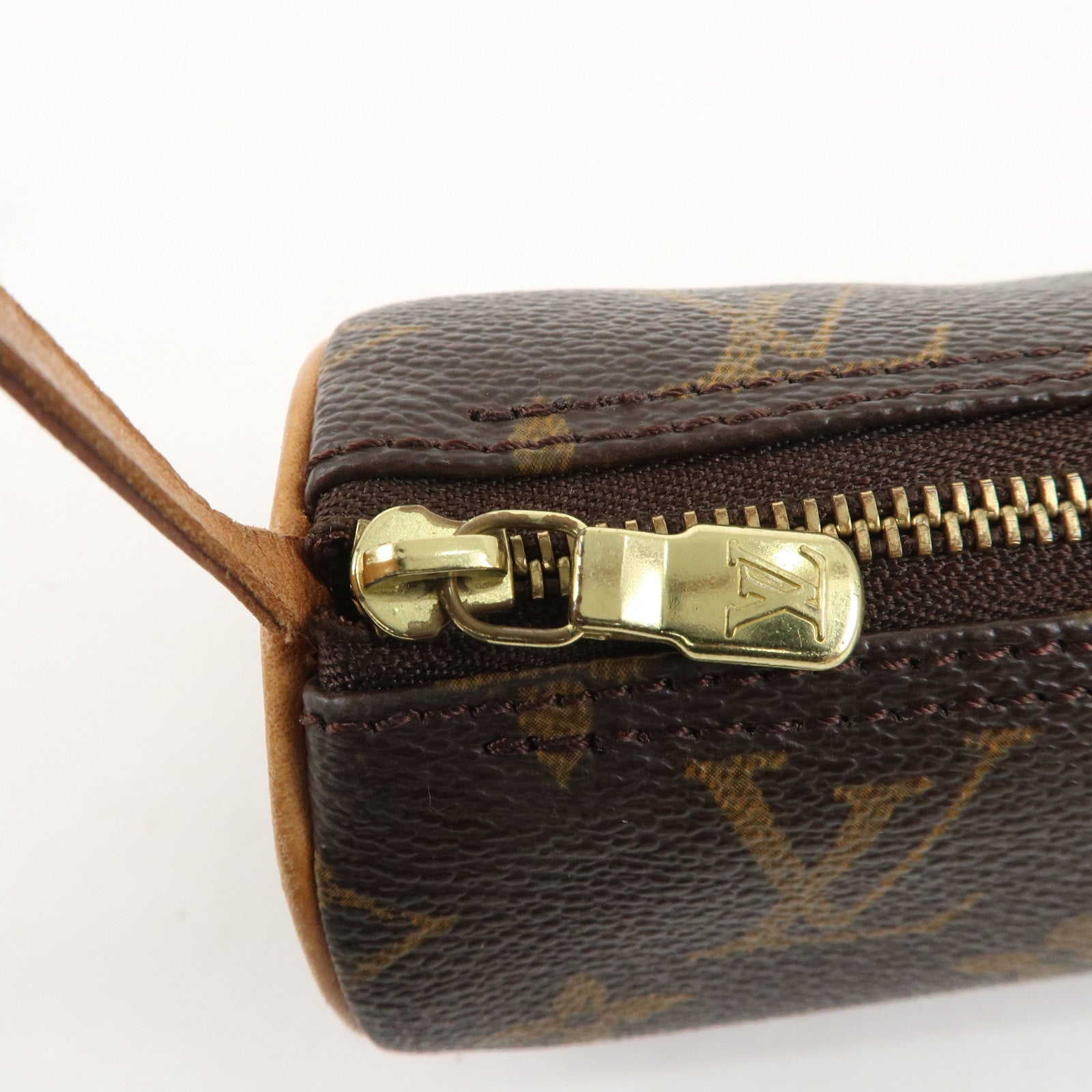 Louis Vuitton Monogram Mini Pouch for Papillon Bag Brown