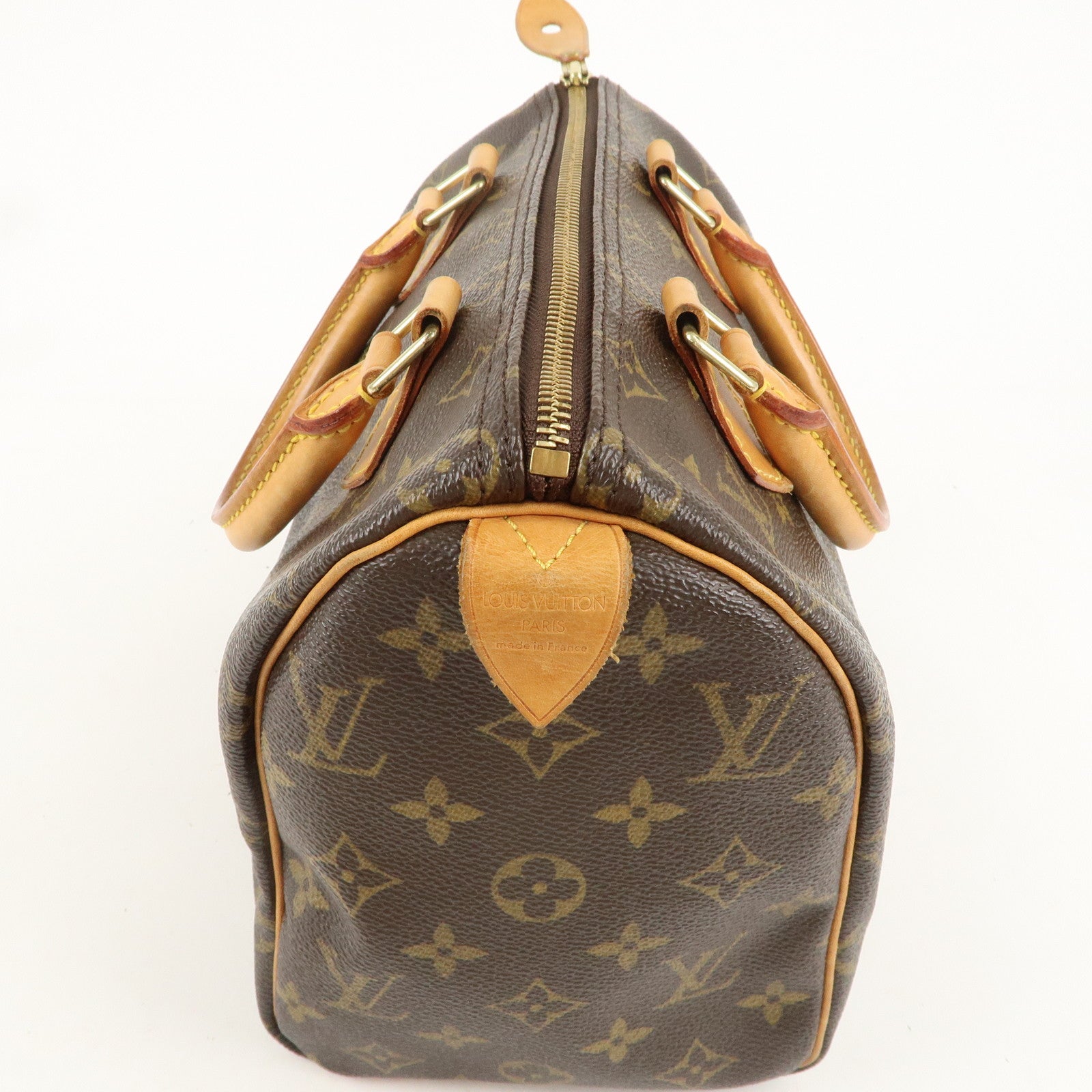 Louis Vuitton Monogram Speedy 25 Hand Bag Boston Bag M41528