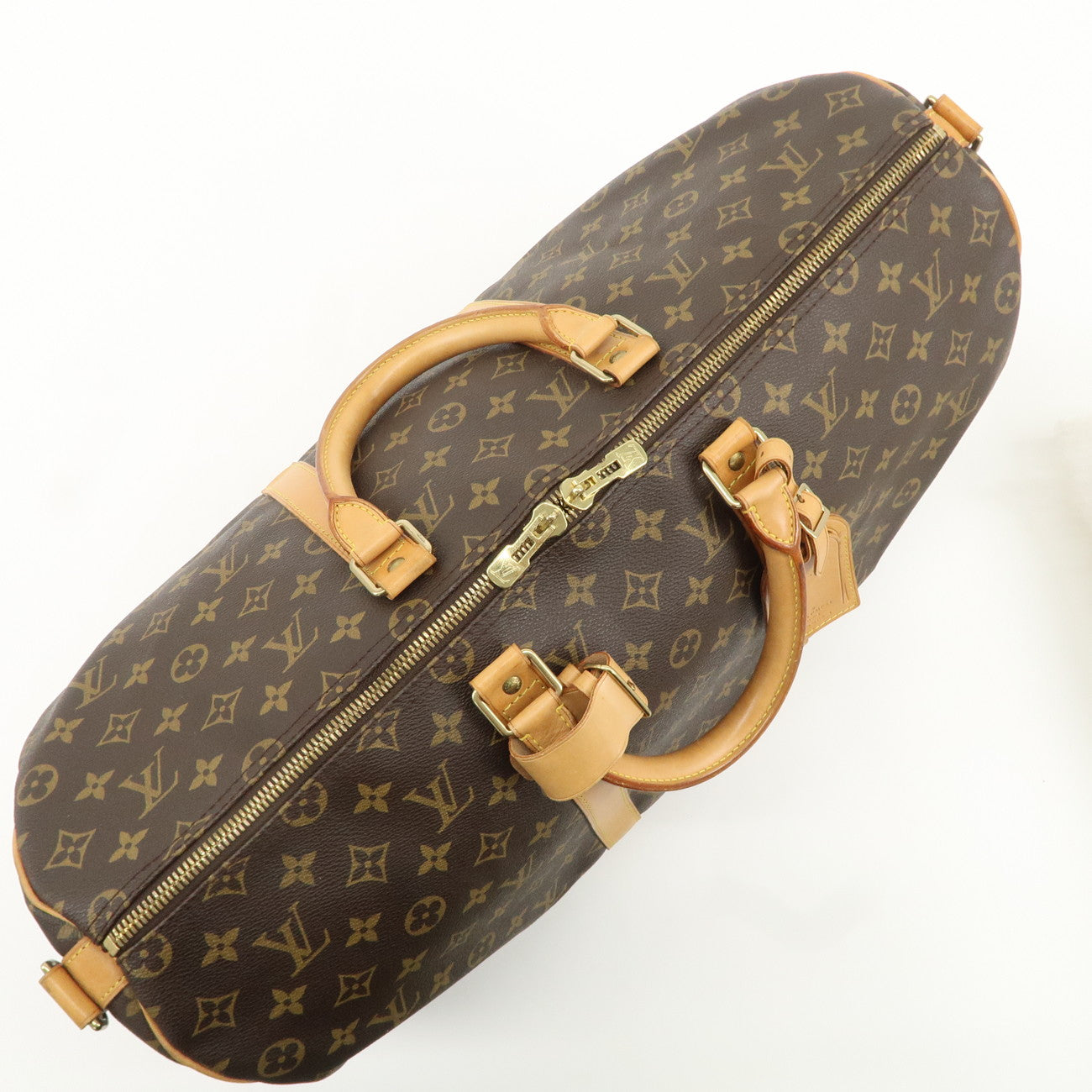 Louis Vuitton Monogram Keep All 50 Boston Bag M41416 Used