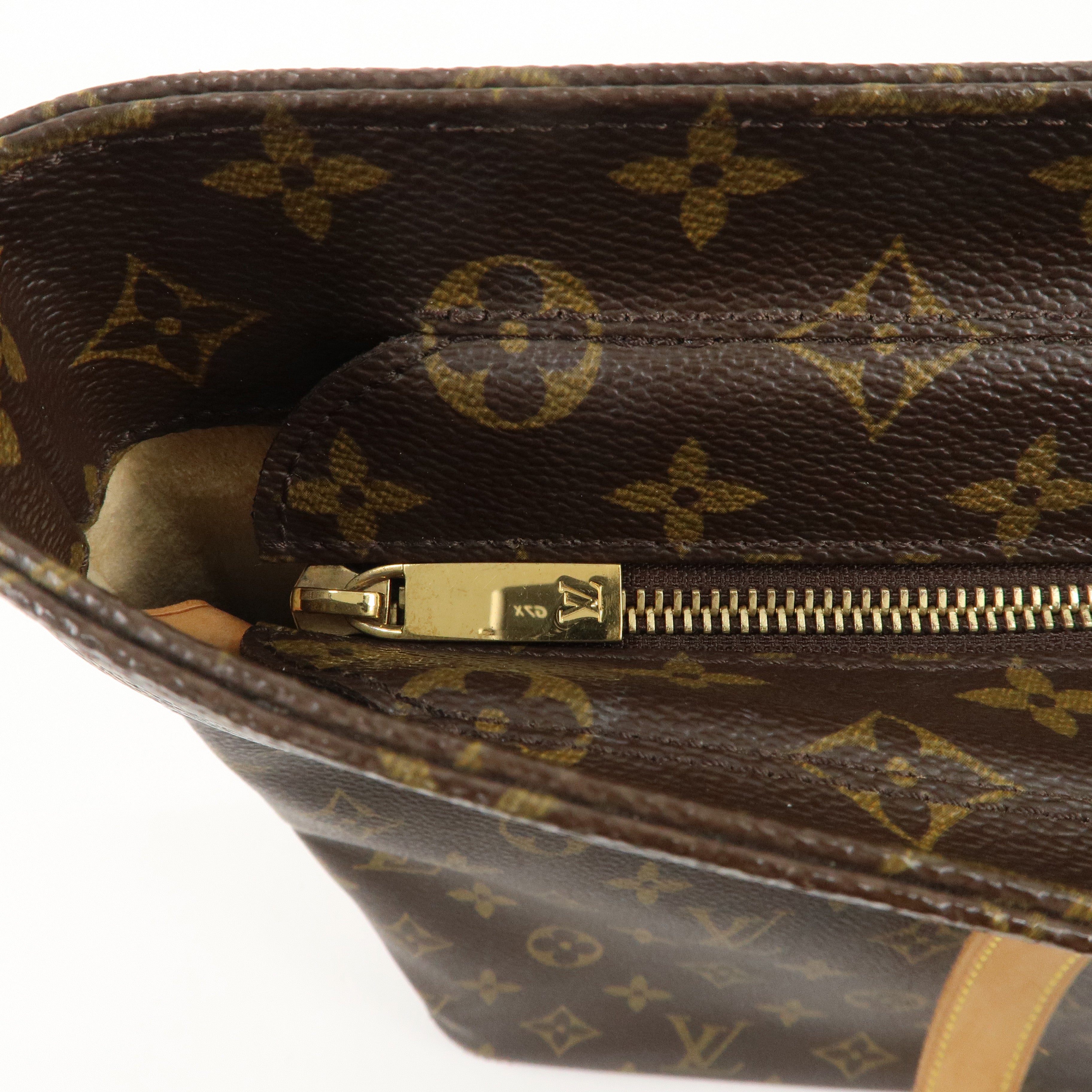 Louis Vuitton Monogram Luco Tote Bag Hand Bag Brown M51155