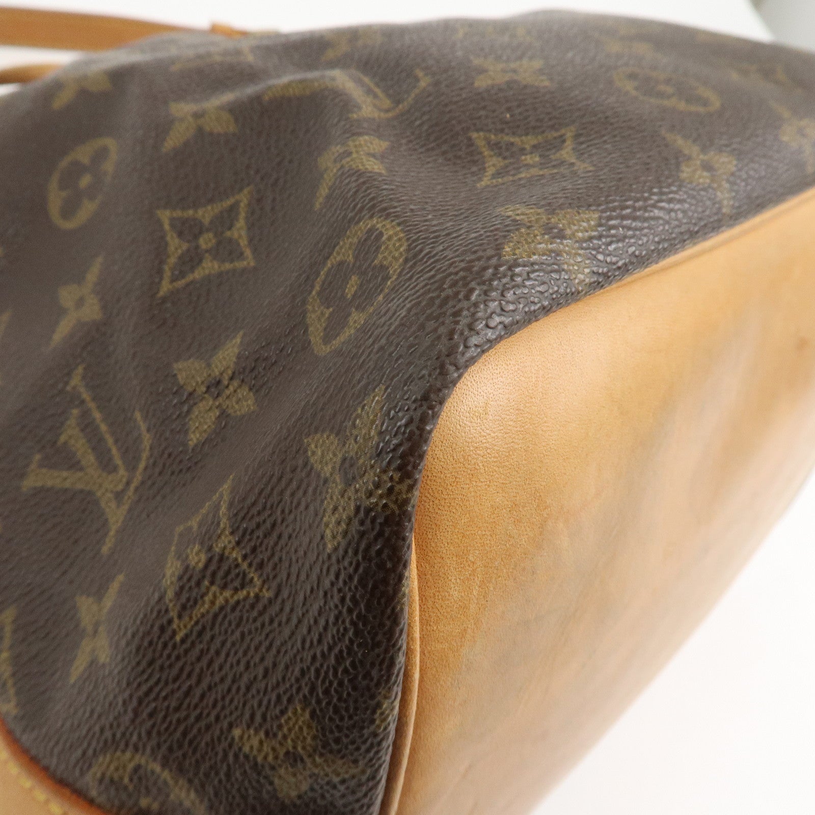 Louis Vuitton Monogram Petit Noe Shoulder Bag Brown M42226 Used