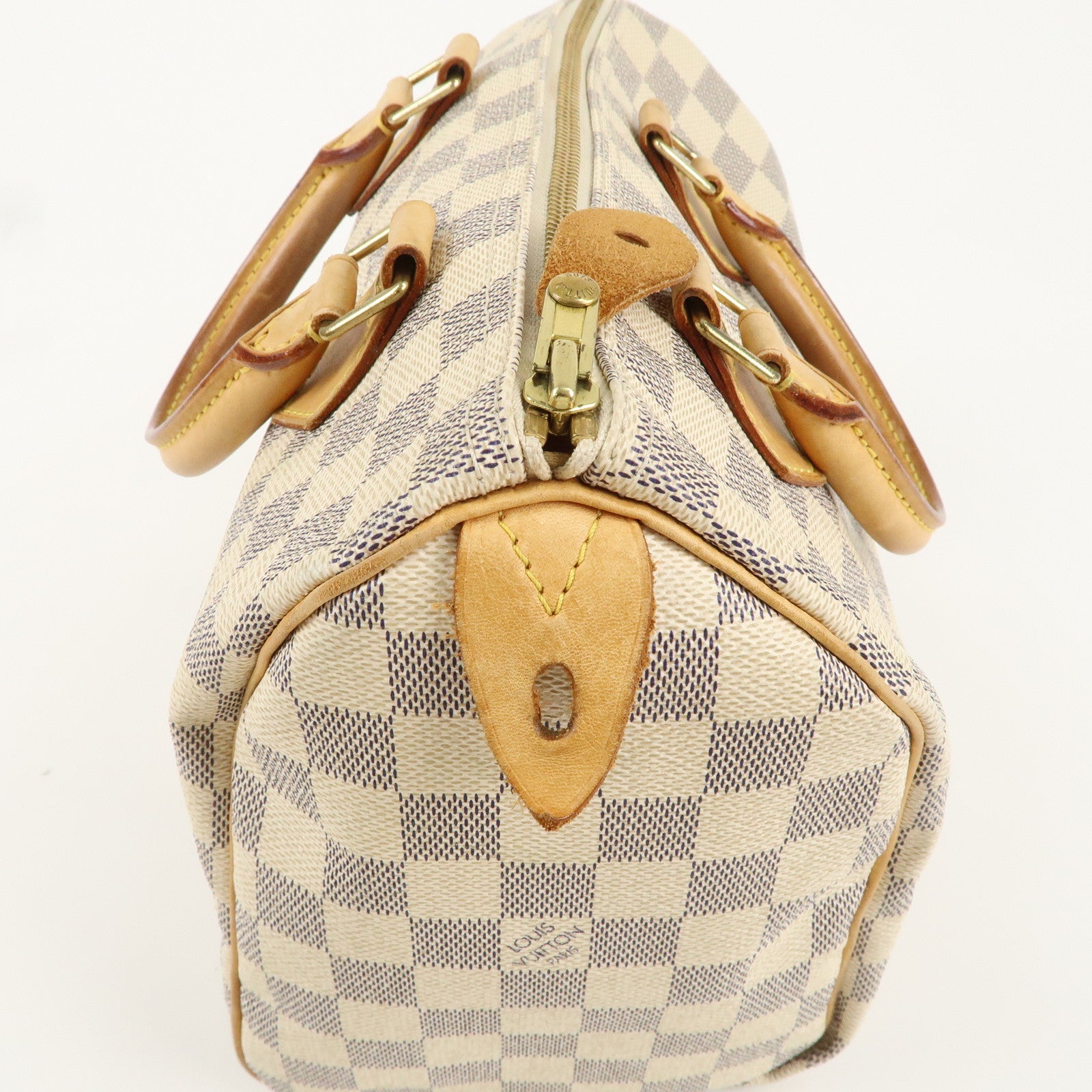 Louis Vuitton Damier Azur Speedy 25 Boston Hand Bag N41534