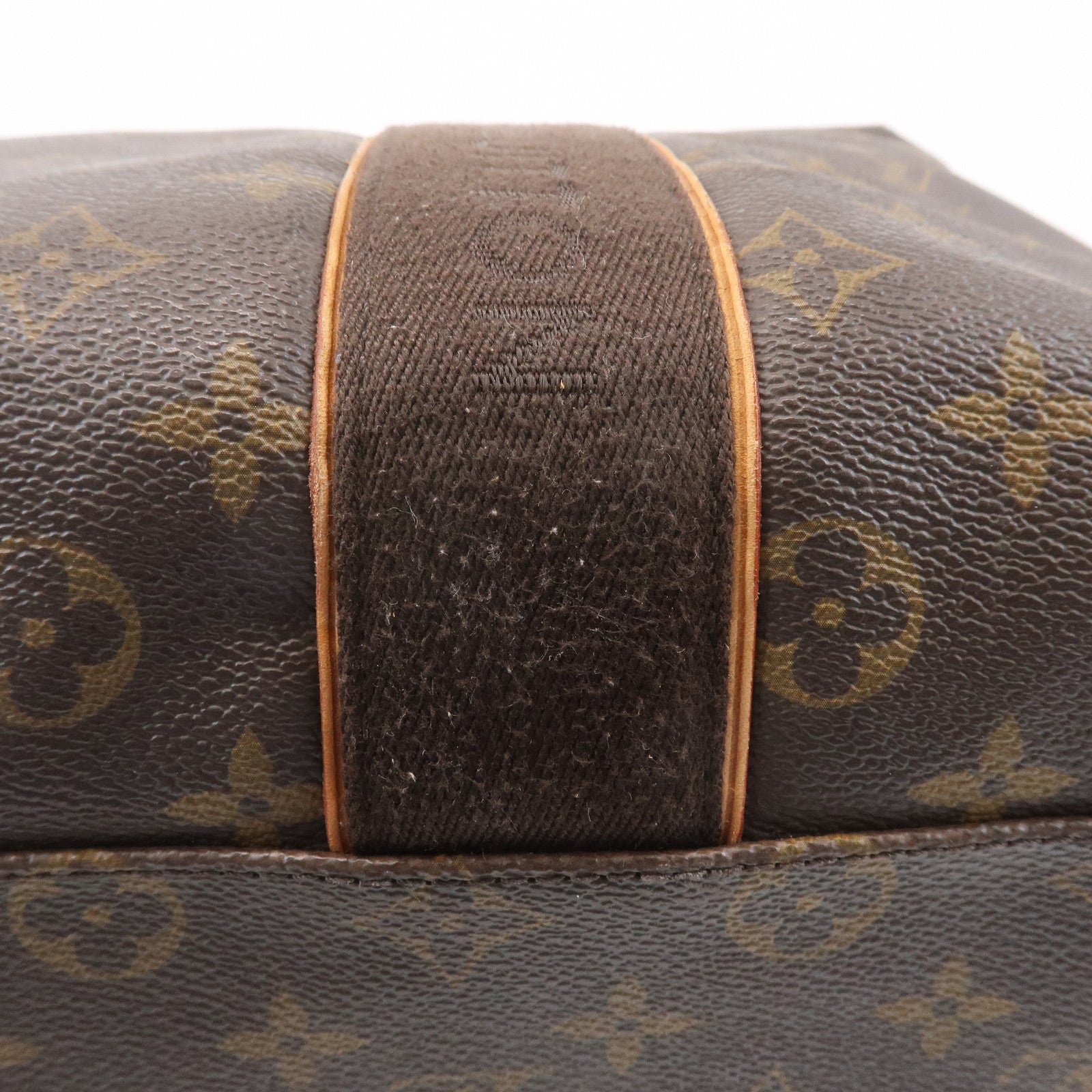 Louis Vuitton Monogram Weekender MM Boston Bag Brown M40476