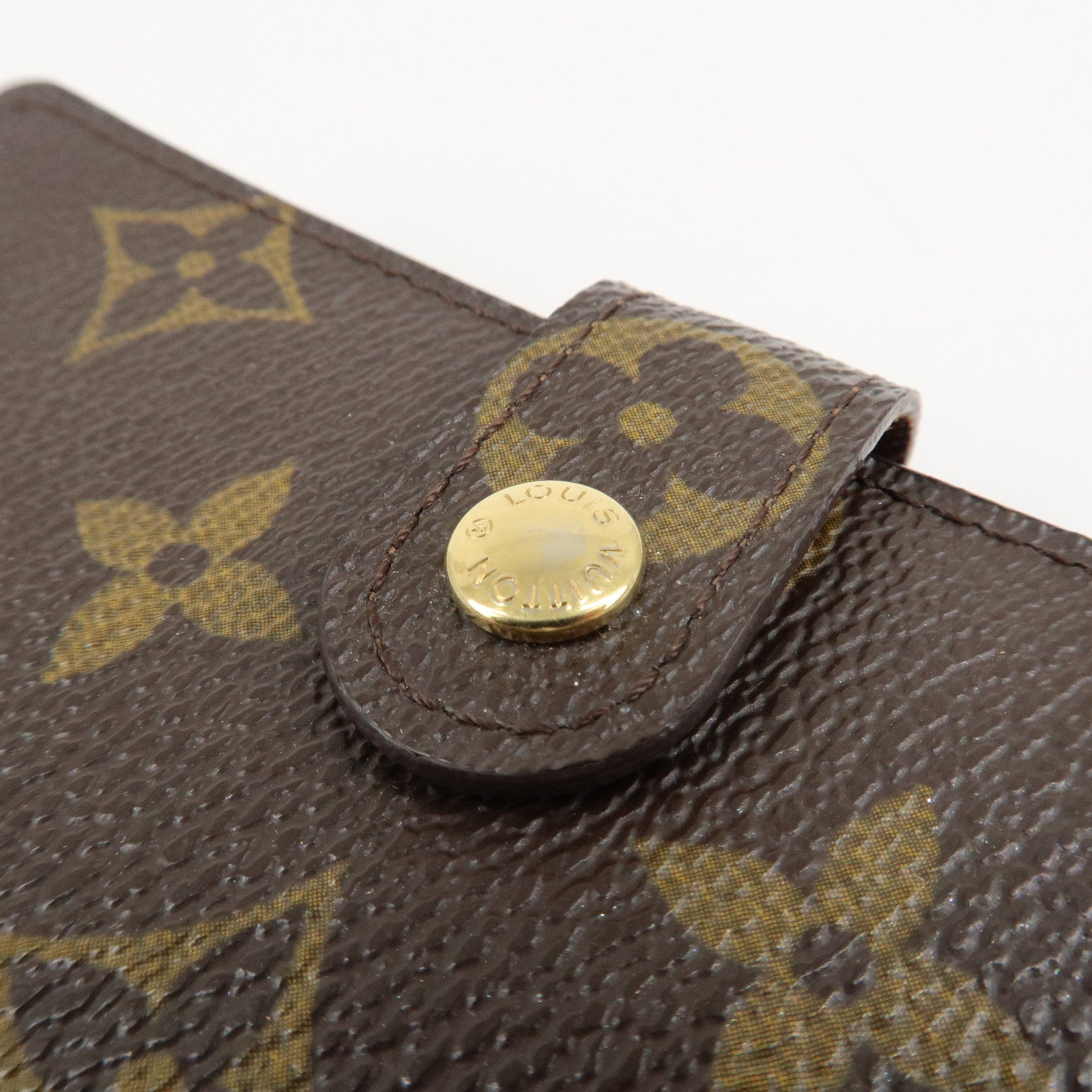 Louis Vuitton Monogram Agenda PM Planner Cover R20005 Used