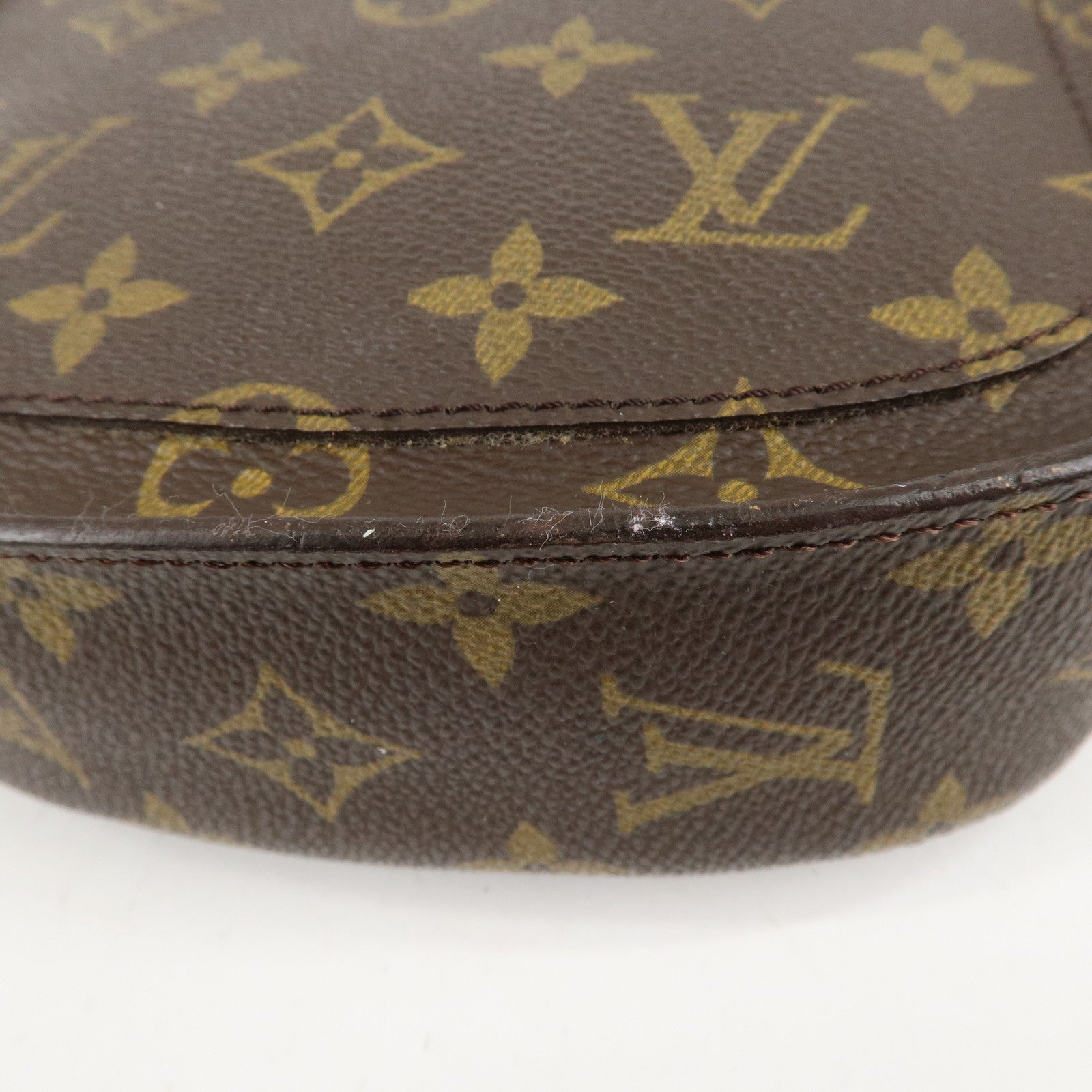 Louis Vuitton Monogram Mini Saint Cloud Shoulder Bag M51244 Used