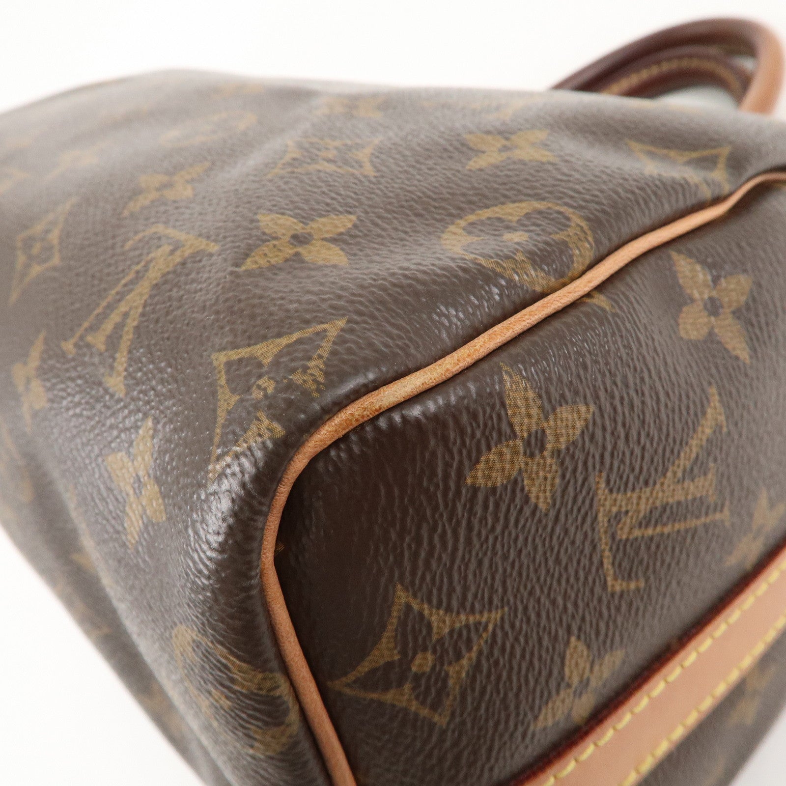 Louis Vuitton Monogram Speedy Bandouliere 25 Brown M41113