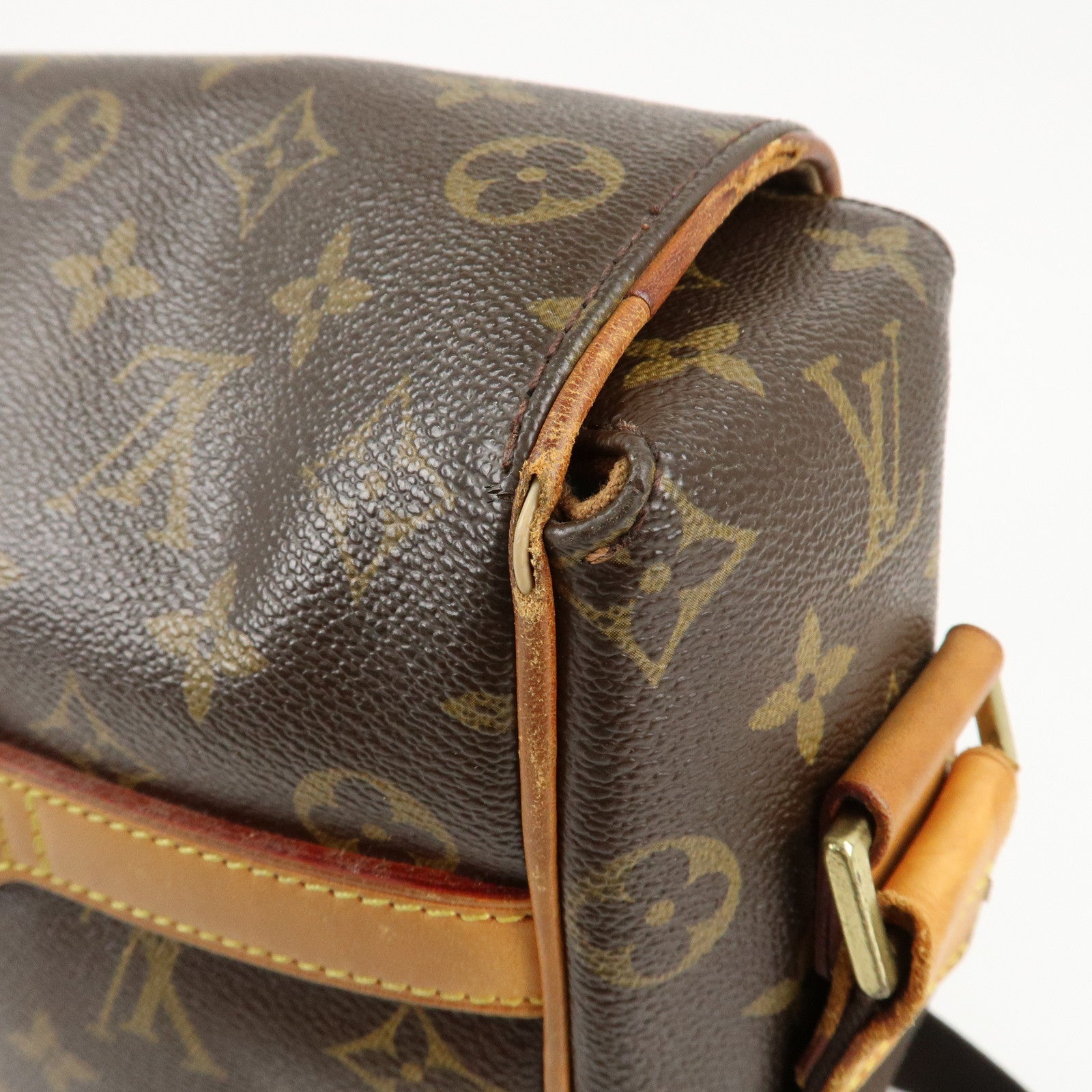 Louis Vuitton Monogram Abbesses Messenger Bag Hand Bag M45257 Used