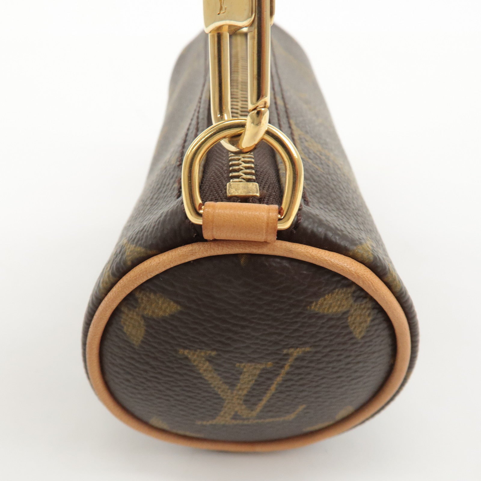 Louis Vuitton Monogram Mini Pouch for Papillon Bag Brown Used