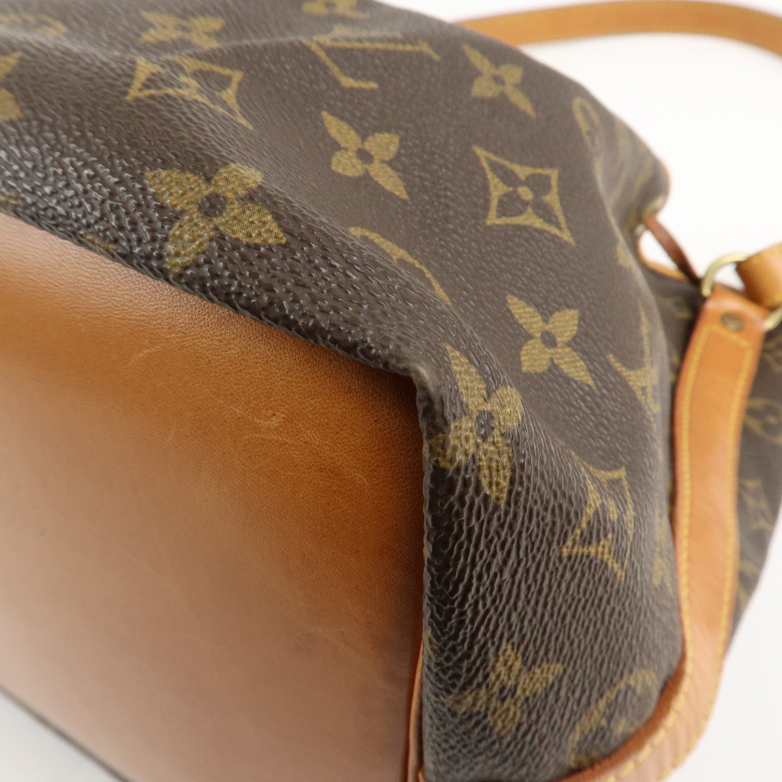 Louis Vuitton Monogram Petit Noe Shoulder Bag Brown M42226 Used