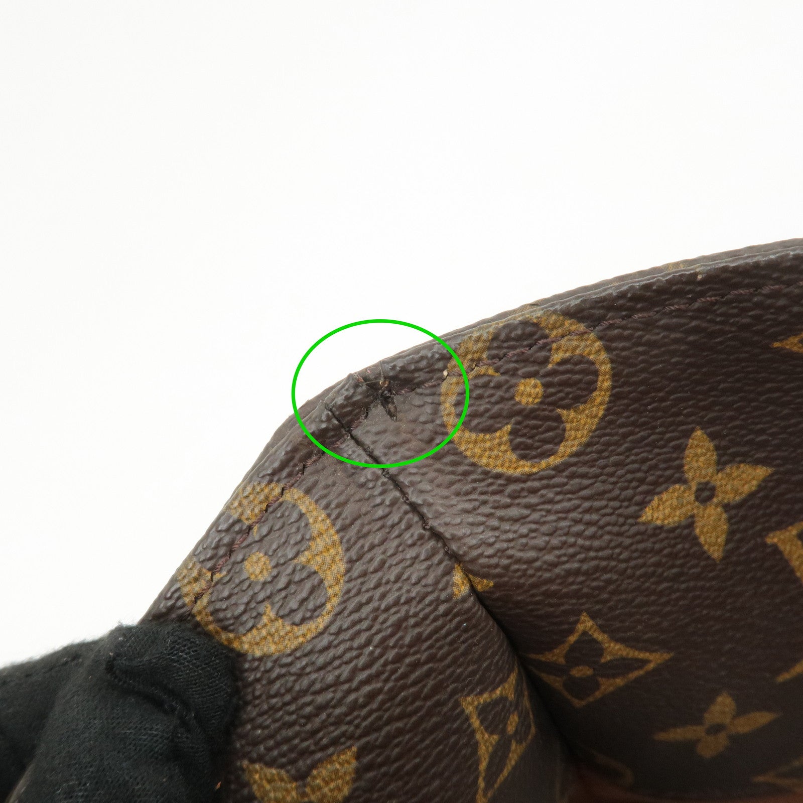 Louis Vuitton Monogram Sac Shopping Shoulder Bag M51108 Used