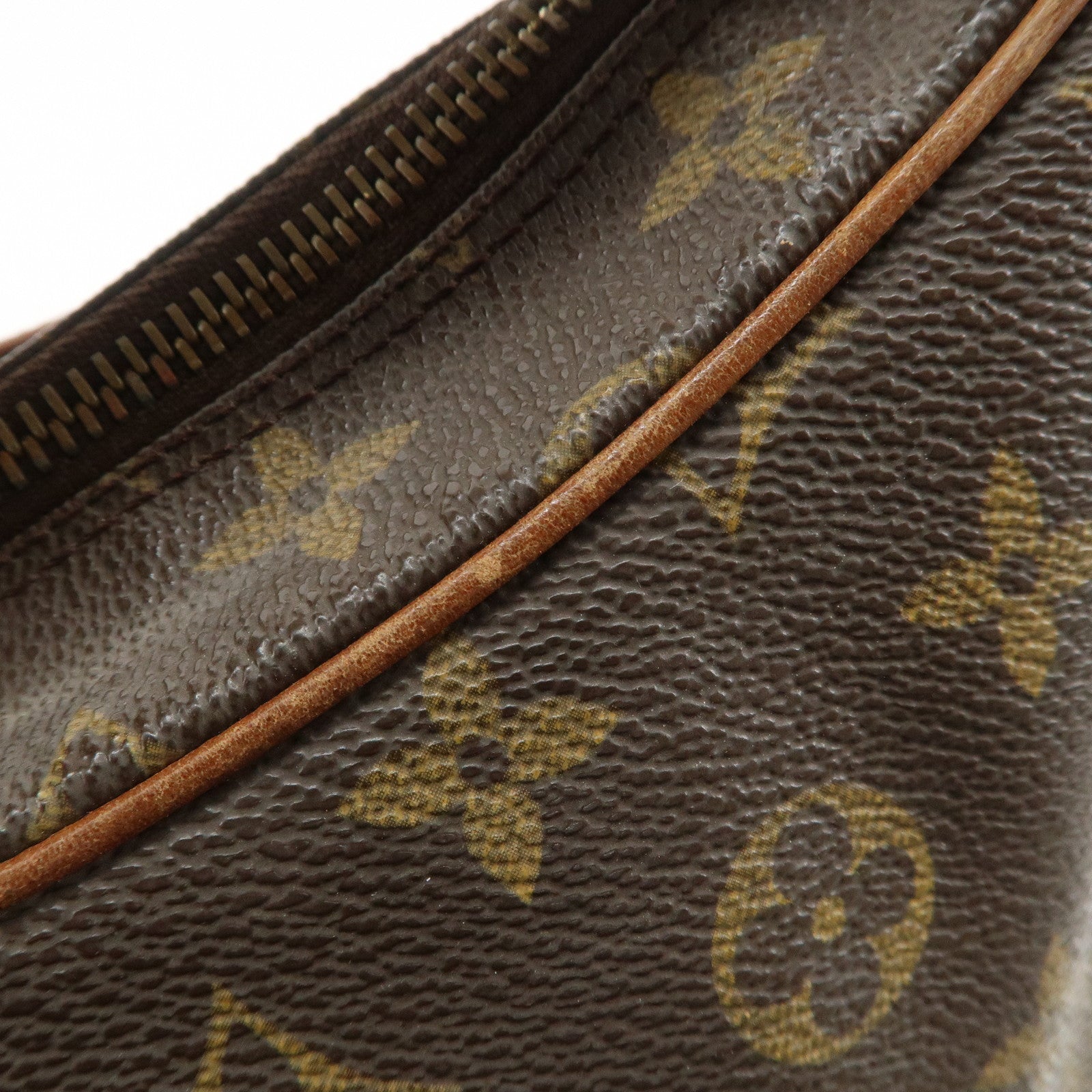 Louis Vuitton Monogram Croissant GM Shoulder Bag Brown M51511 Used