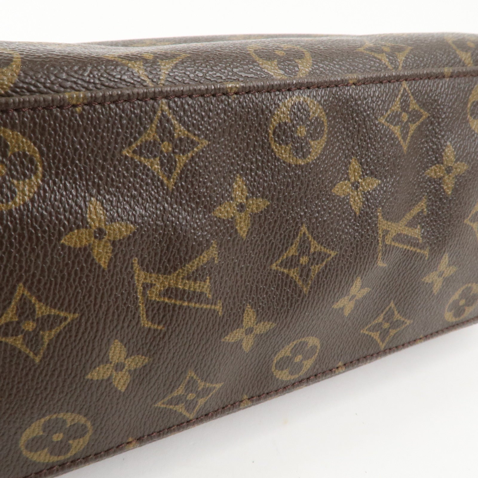 Louis Vuitton Monogram Looping GM Shoulder Bag Brown M51145