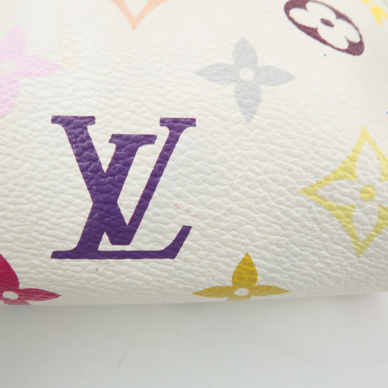 Louis Vuitton Monogram Multicolor Audra Hand Bag Blanc M40047