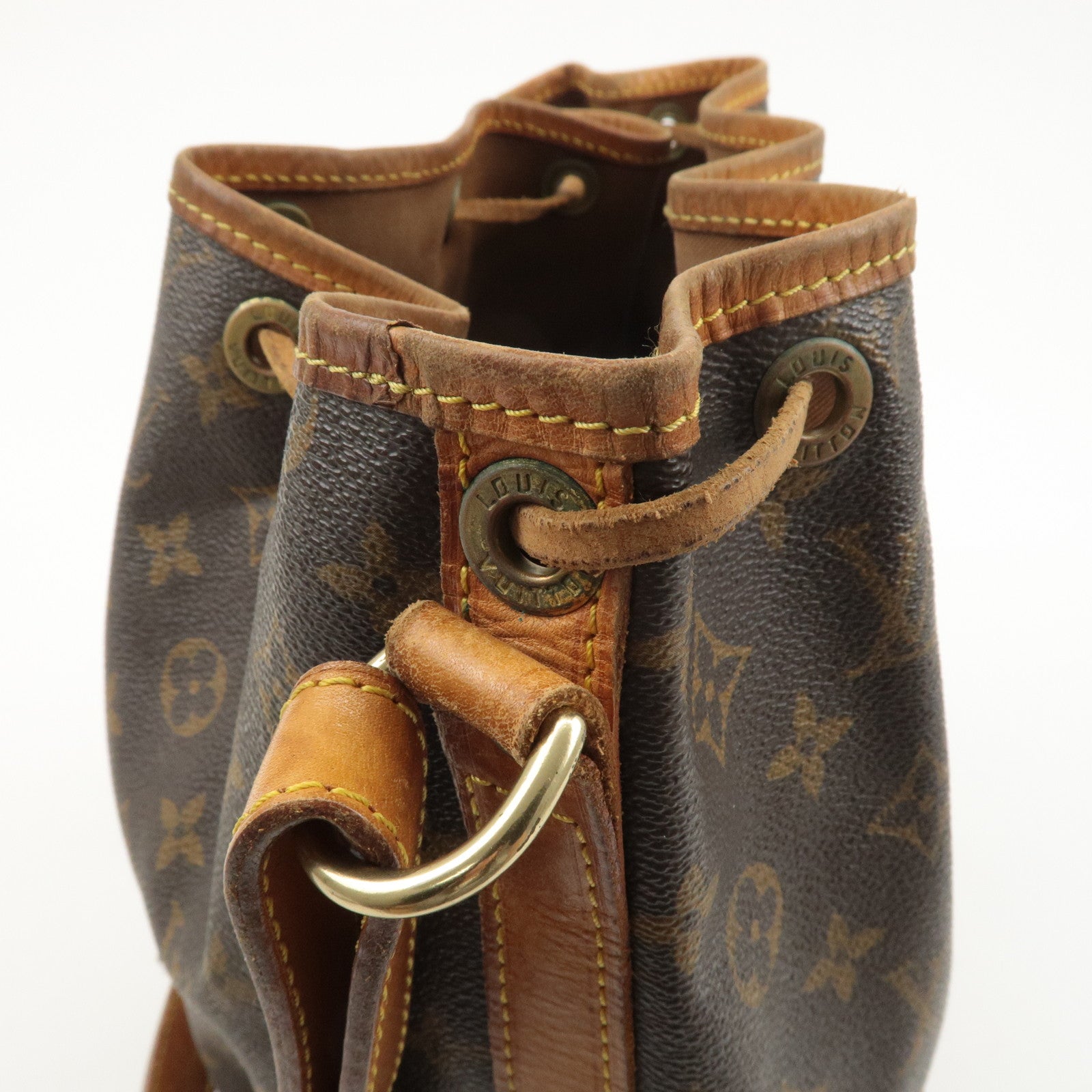 Louis Vuitton Monogram Noe Shoulder Bag Hand Bag Brown M42224