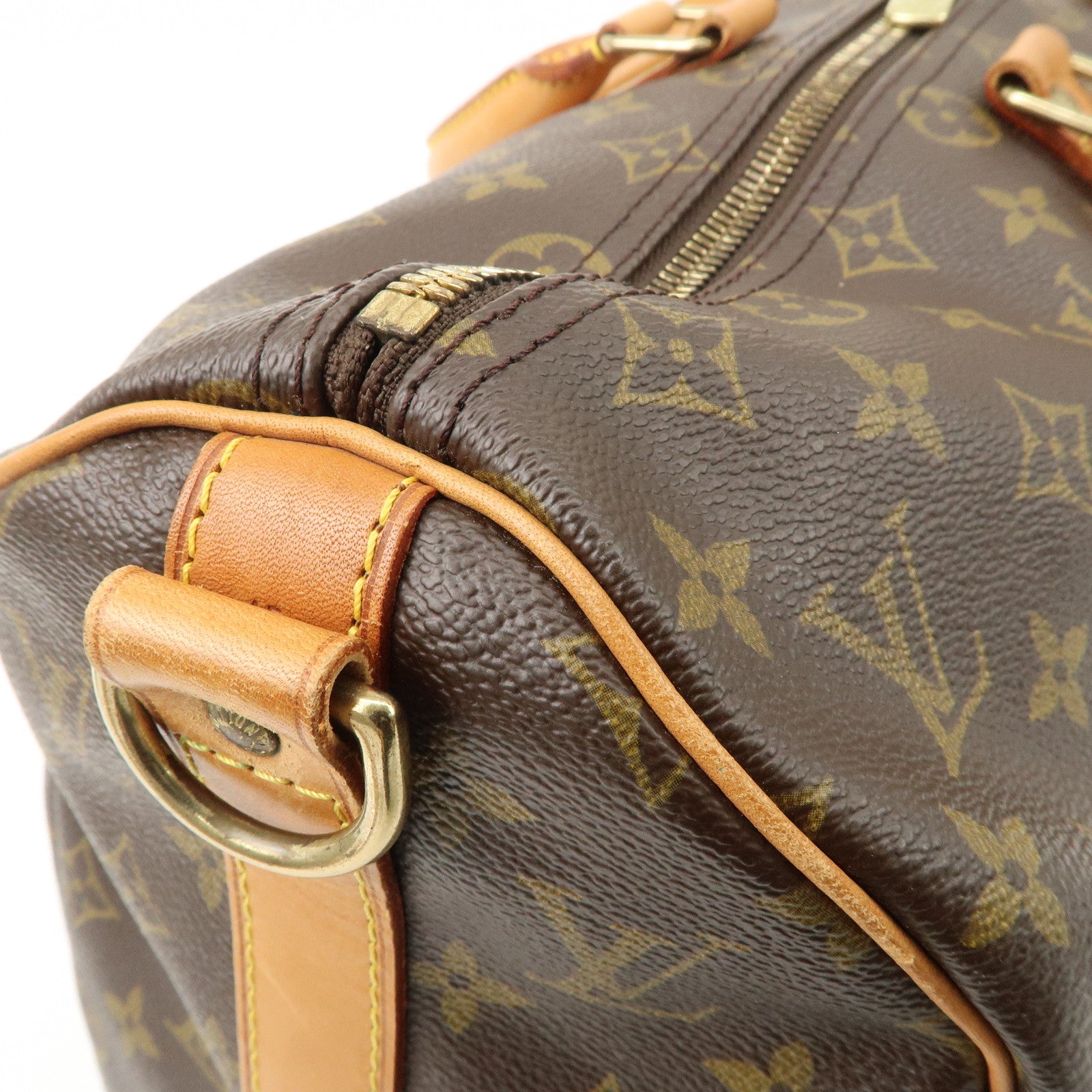 Louis Vuitton Monogram Keep All Bandouliere 45 Boston Bag M41418 Used