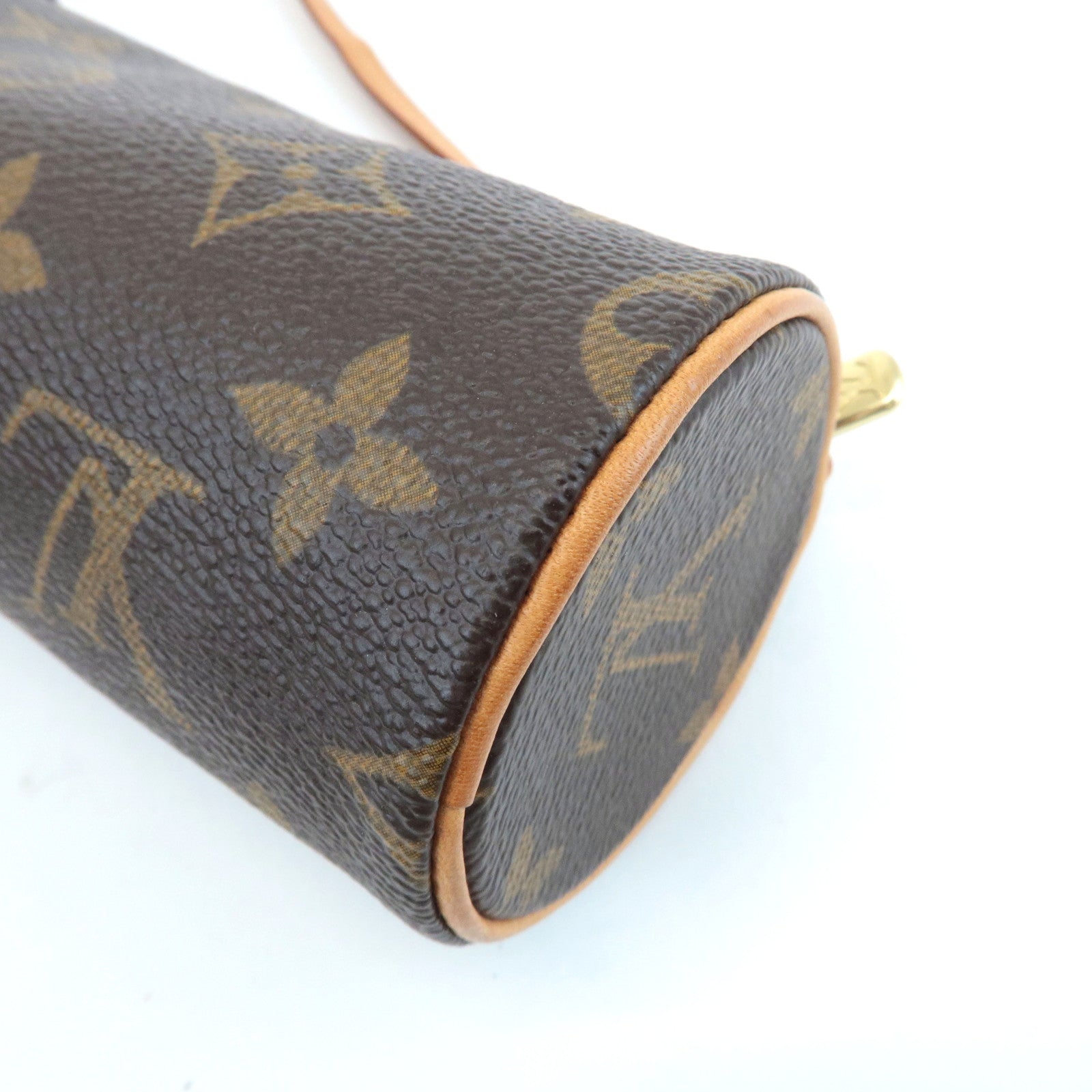 Louis Vuitton Monogram Mini Pouch for Papillon Bag Brown Used