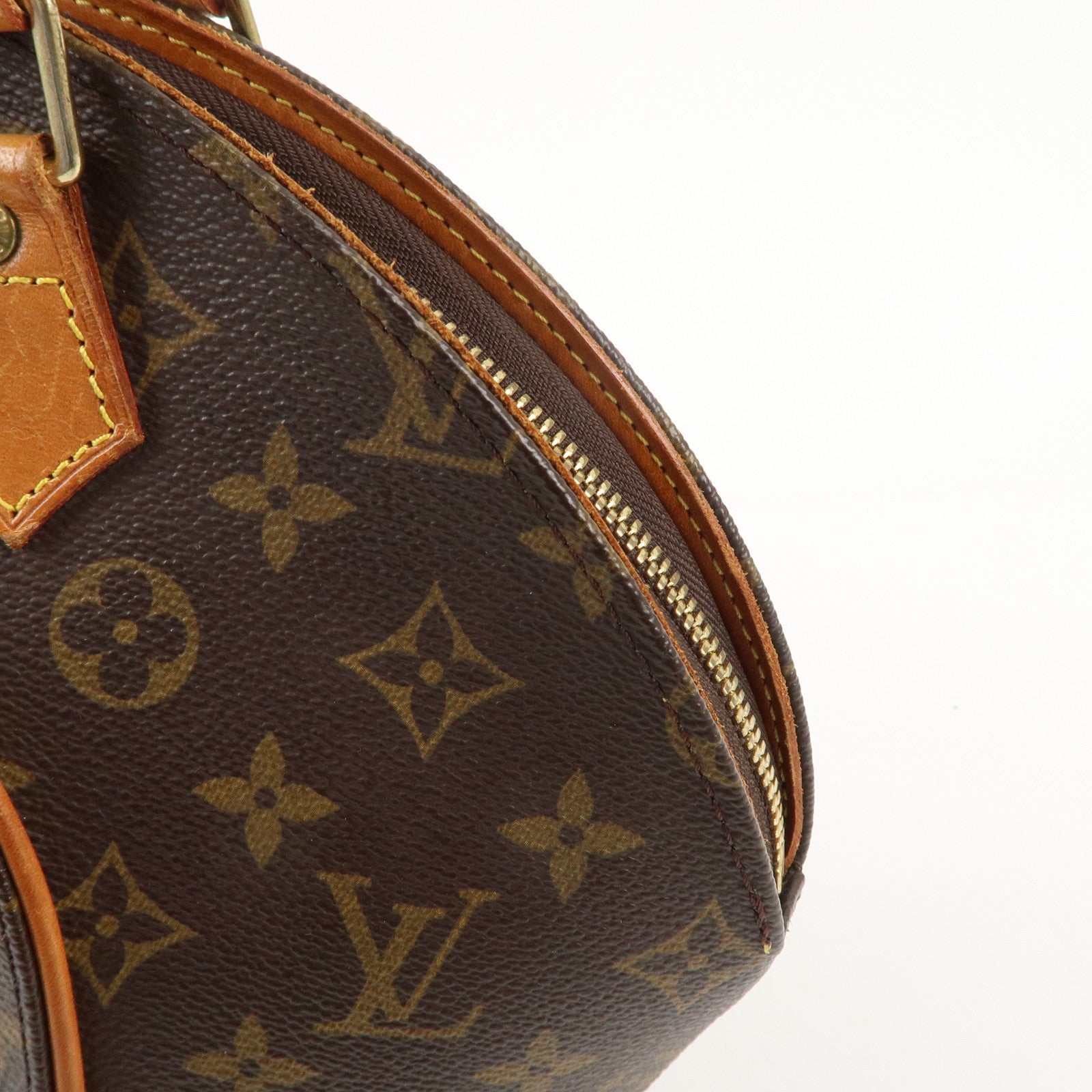 Louis Vuitton Monogram Ellipse PM Hand Bag Brown M51127