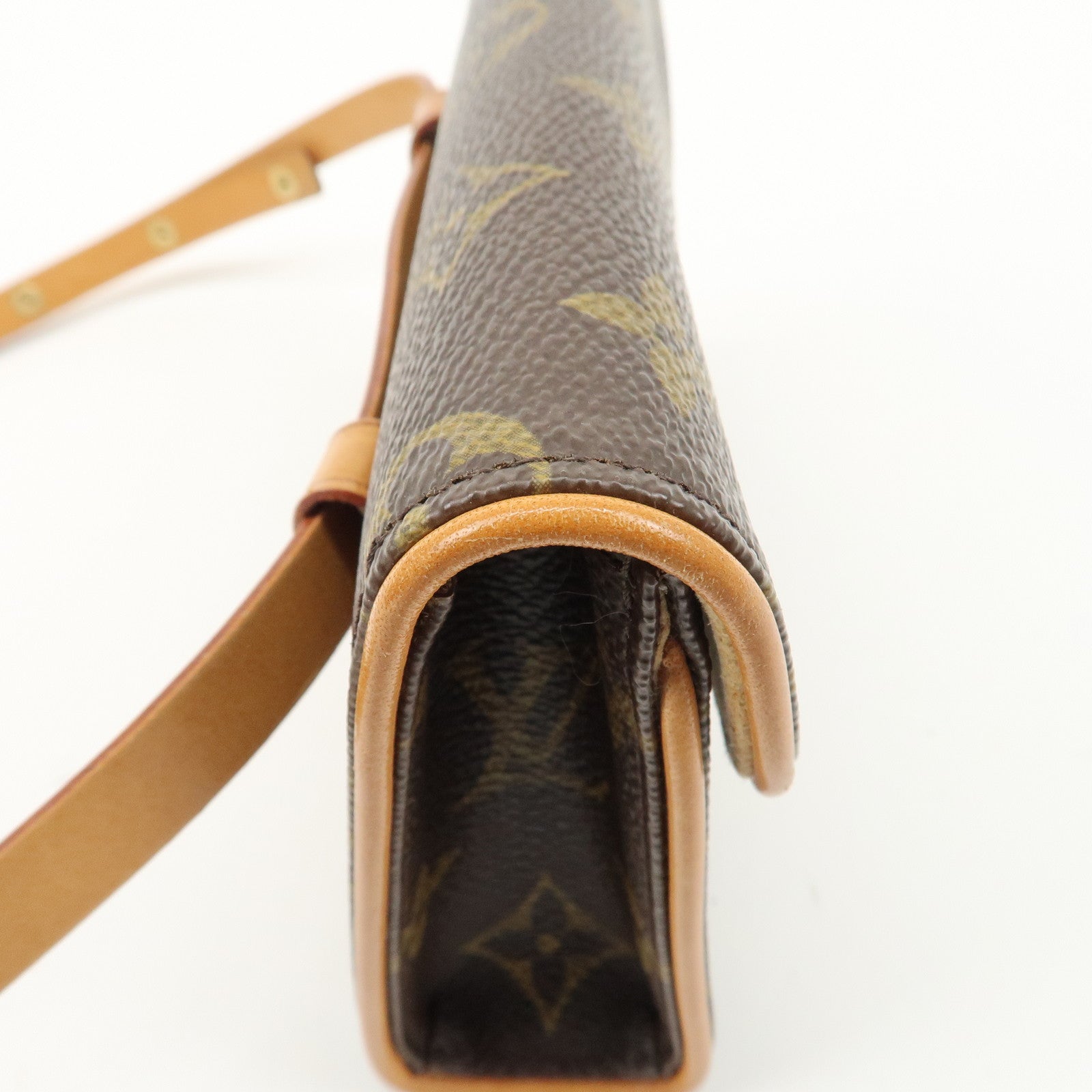 Louis Vuitton Monogram Pochette Florentine Waist Bag BeltXS M51855