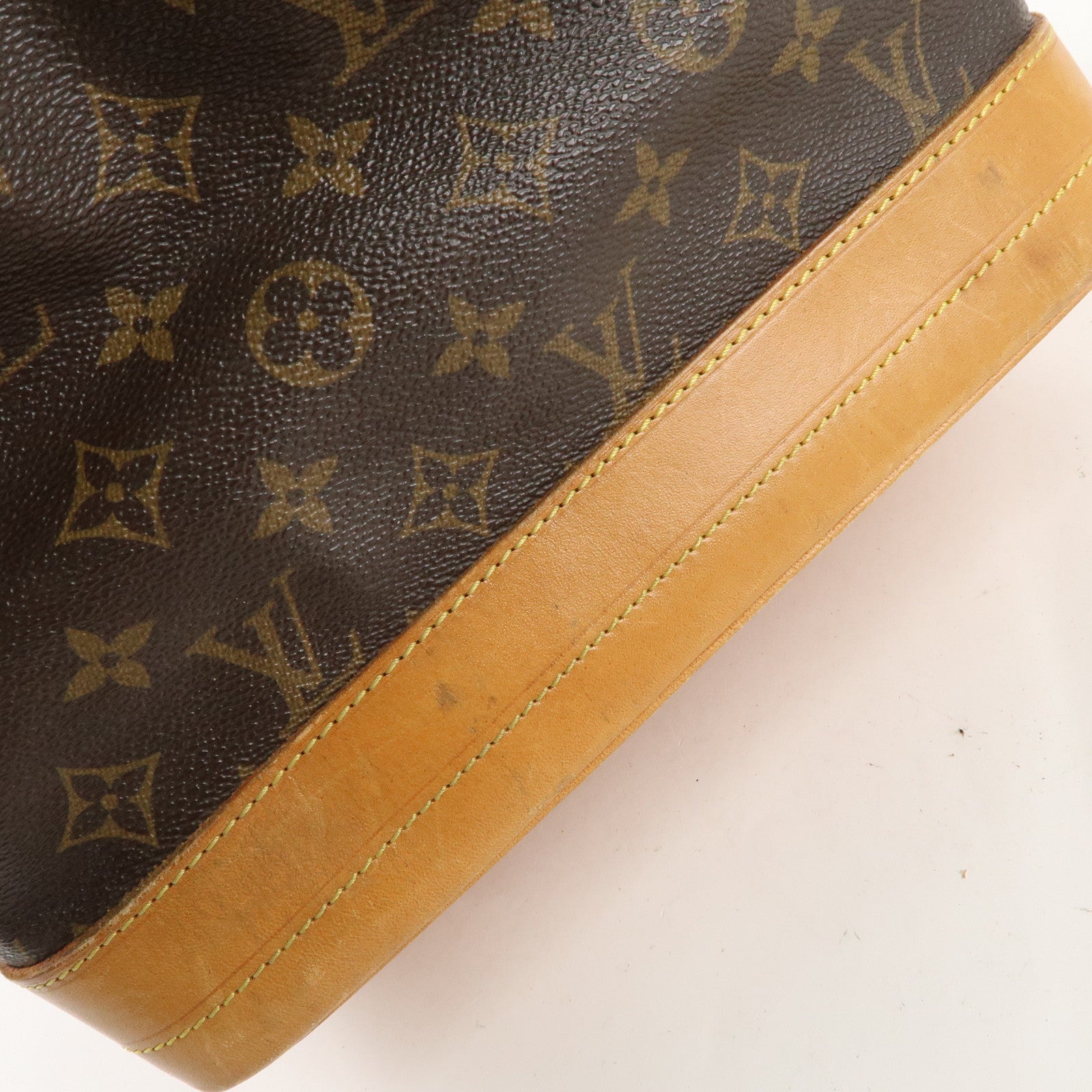 Louis Vuitton Monogram Noe Shoulder Bag Hand Bag Brown M42224