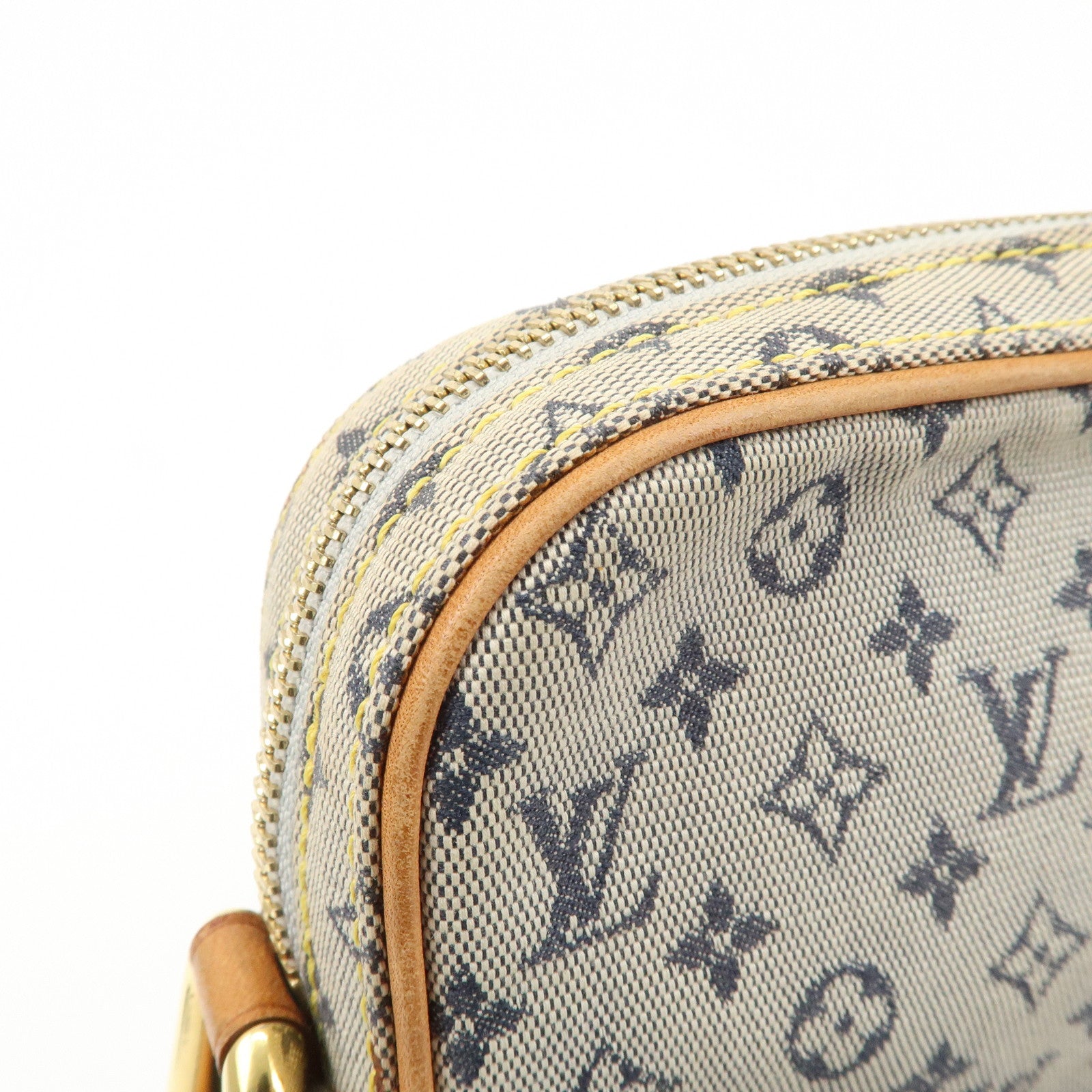 Louis Vuitton Monogram Mini Juliet MM Shoulder Bag TST Blue M92004 Used