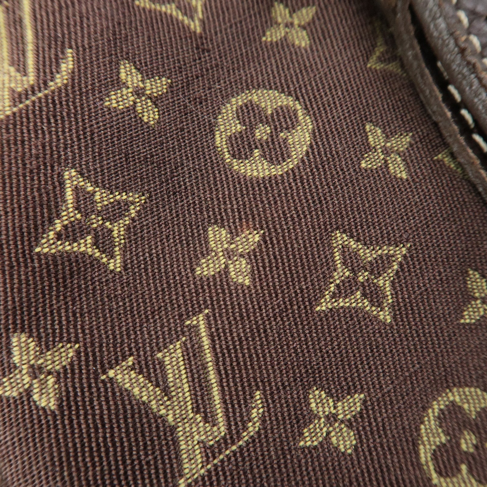 Louis Vuitton Monogram Mini Lin Bucket PM Shoulder Bag M95226 Used