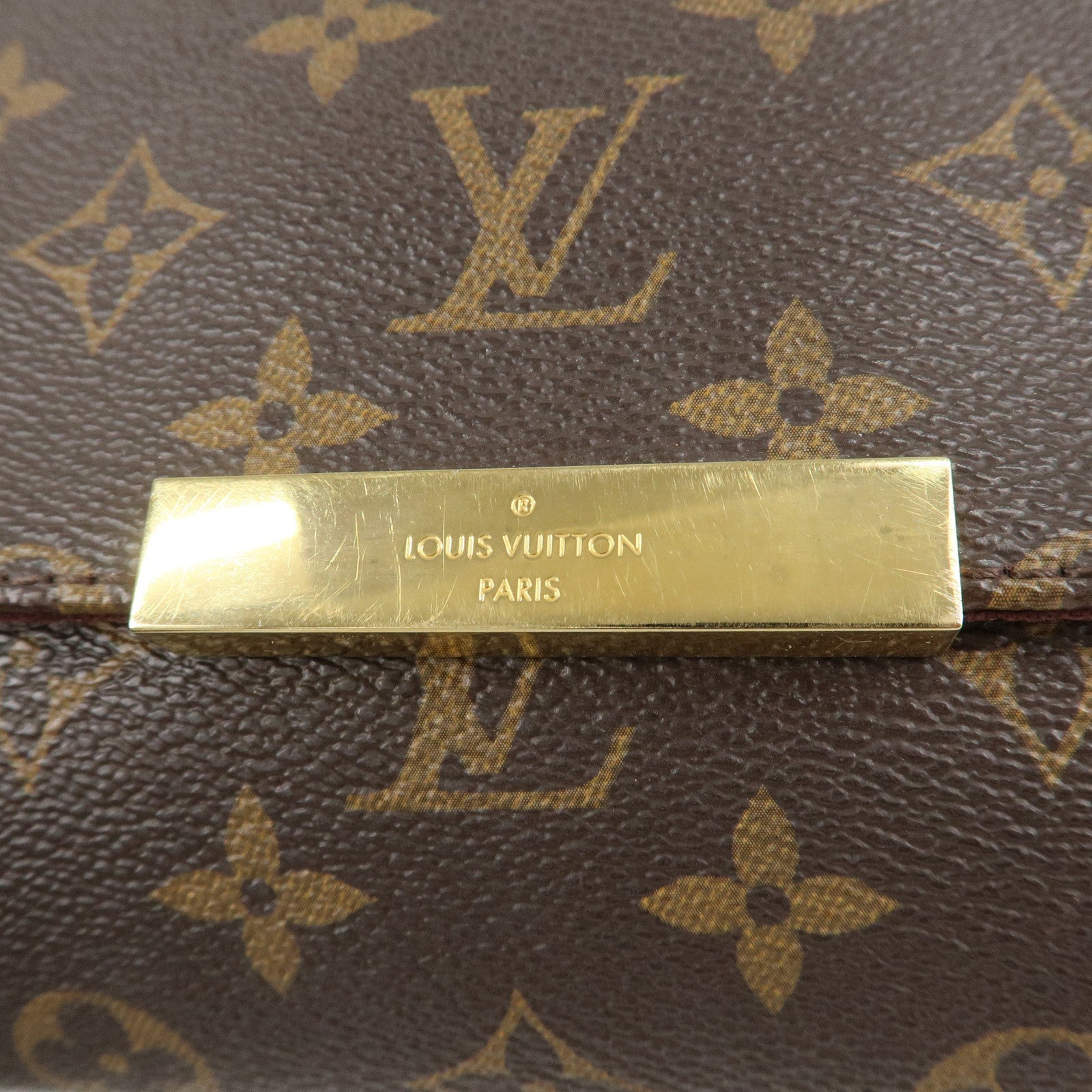 Louis Vuitton Monogram Favorite MM 2Way Shoulder Bag M40718 Used