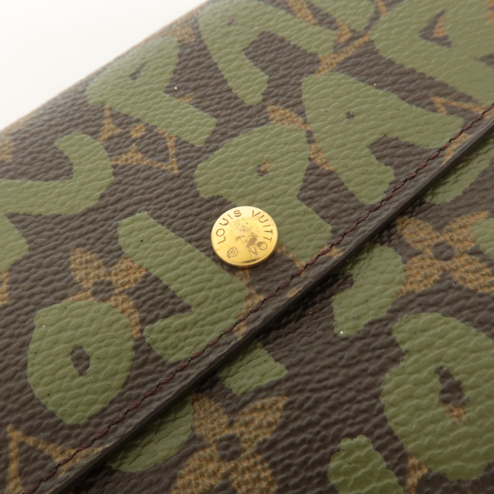 Louis Vuitton Monogram Graffiti Portefeuille Sarah M92188 Used