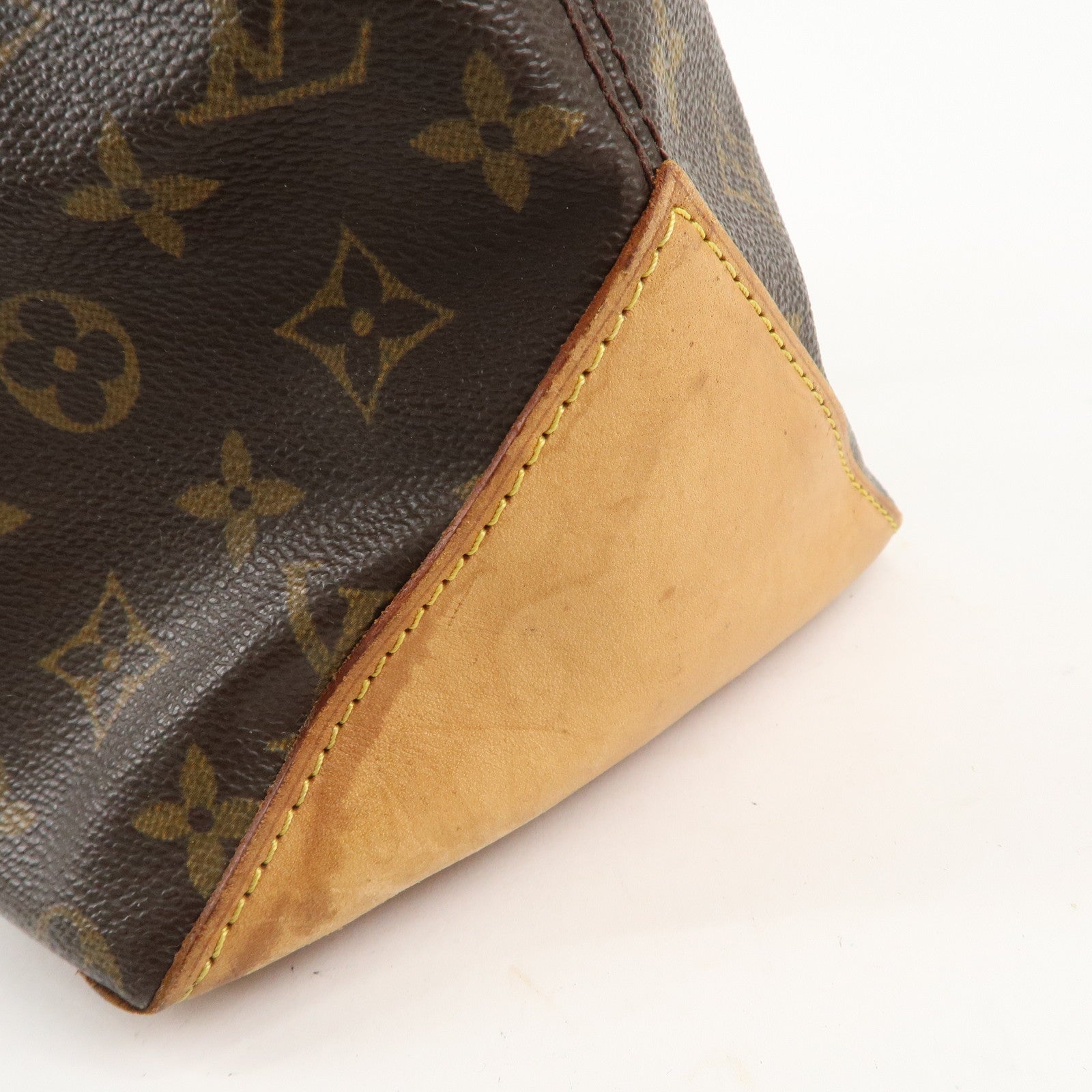 Louis Vuitton Monogram Cabas Mezzo Tote Bag Brown M51151