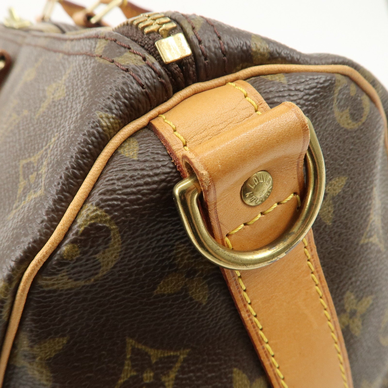 Louis Vuitton Monogram Keep All Bandouliere 50 Boston Bag M41416 Used